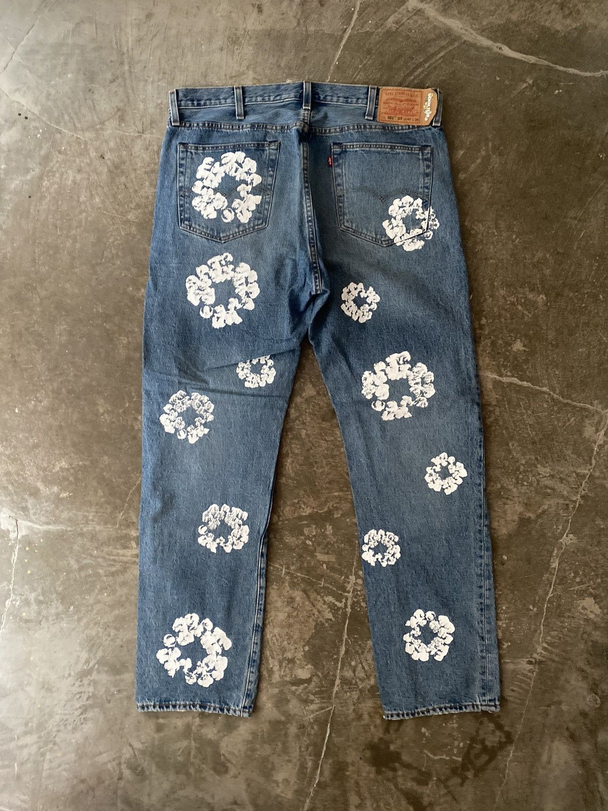 DENIM TEARS × Levi's Denim Tears x Levis 501 Jeans Saint Michael CPFM Readymade Size US 40 / EU 56 - 5 Thumbnail