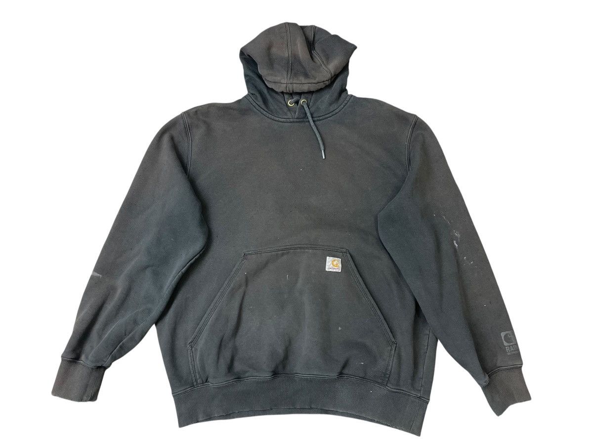 Carhartt Vintage Carhartt Rain Defender Faded Hoodie Size US L / EU 52-54 / 3 - 1 Thumbnail