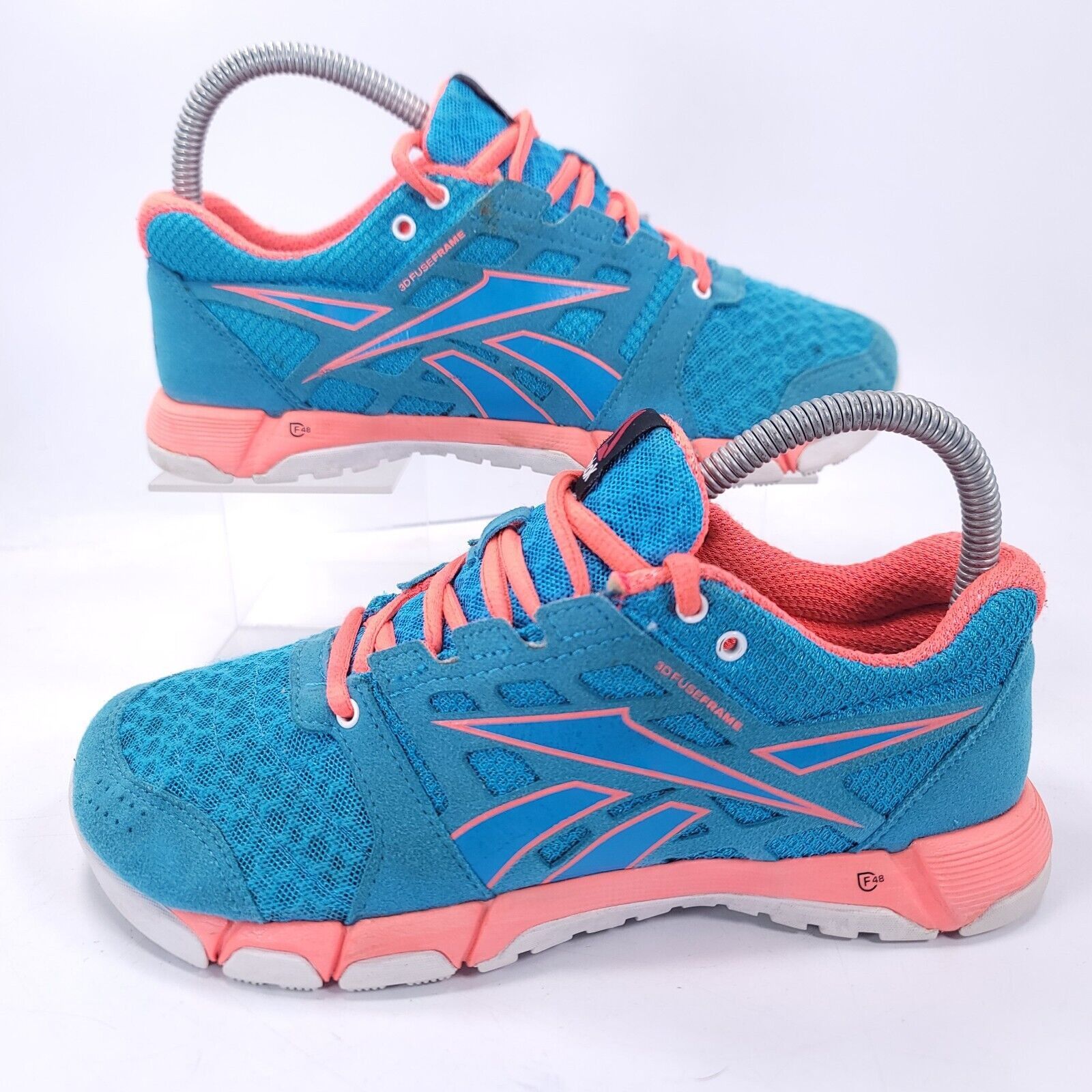Reebok Reebok One Trainer 1.0 Shoe Womens Size 6.5 V60098 Blue Pink Size US 6.5 / IT 36.5 - 5 Thumbnail