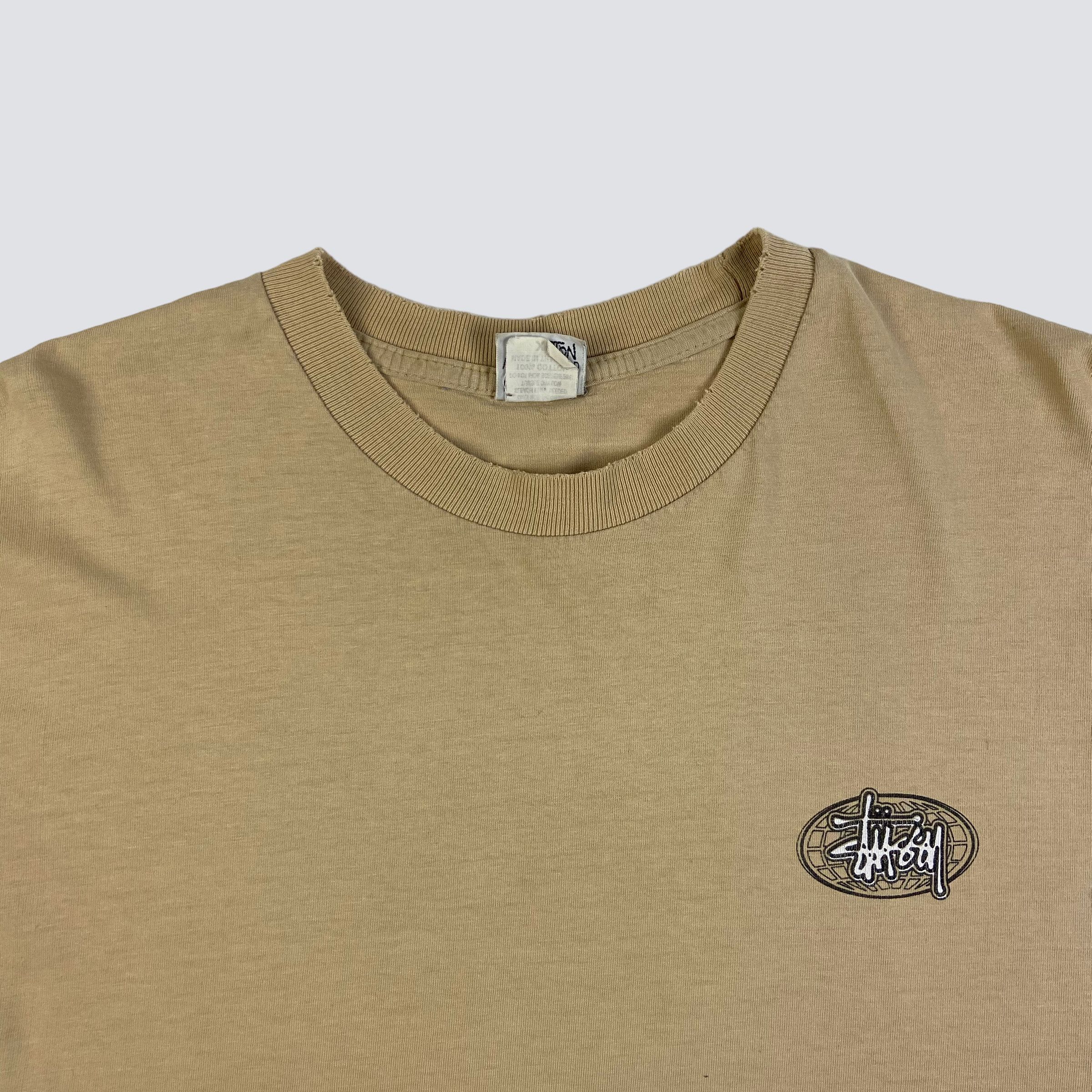 Stussy 1980s BAGGY STUSSY NYLTLA RARE BIG LOGO ARCHIVE TEE - № 40 Size US XL / EU 56 / 4 - 4 Thumbnail