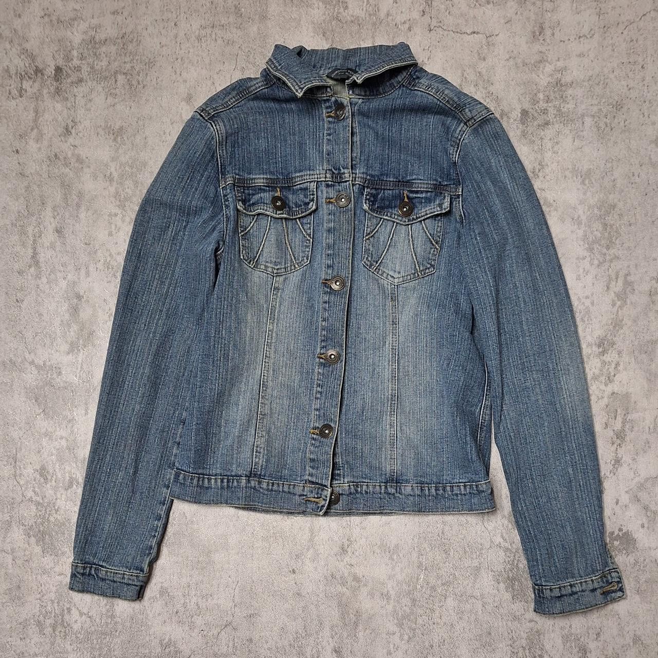 Other Blue denim jacket with collar #denimjacket Size M / US 6-8 / IT 42-44 - 1 Thumbnail