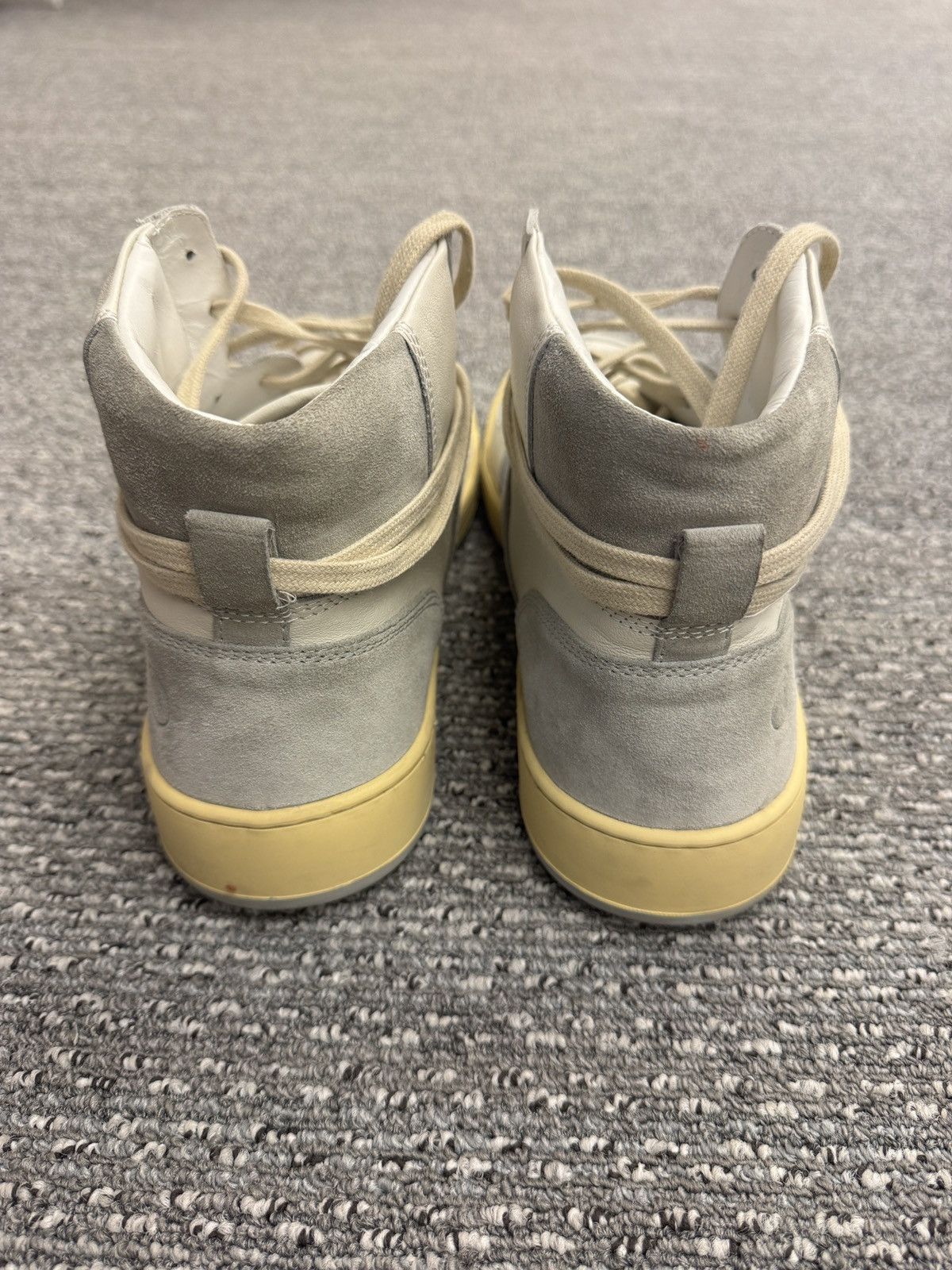 Collegium Collegium Pillar Destroyer High Platinum Suede Size US 11 / EU 44 - 3 Thumbnail