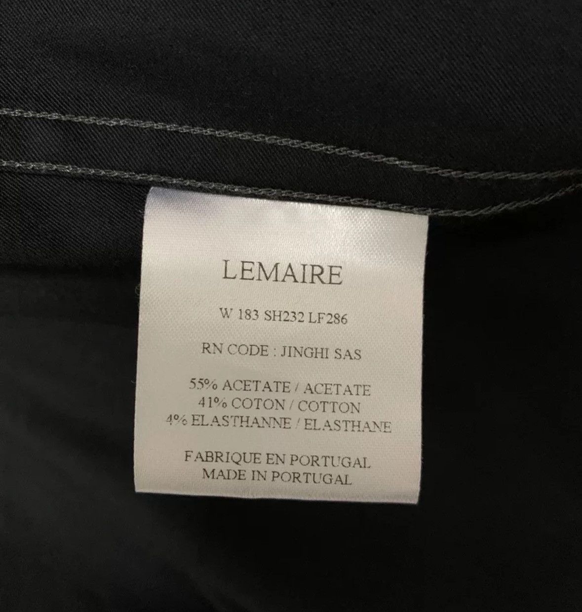 Lemaire LEMAIRE AW18 Show Black Medium Long Sleeve Bright Coat Size US S / EU 44-46 / 1 - 4 Thumbnail