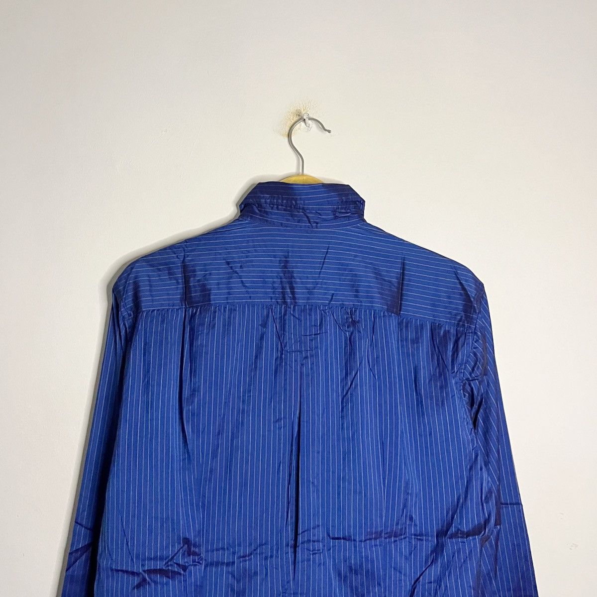 Paul Smith Paul Smith Blue Pinstripe Long Sleeve Dress Shirt Size US M / EU 48-50 / 2 - 10 Thumbnail