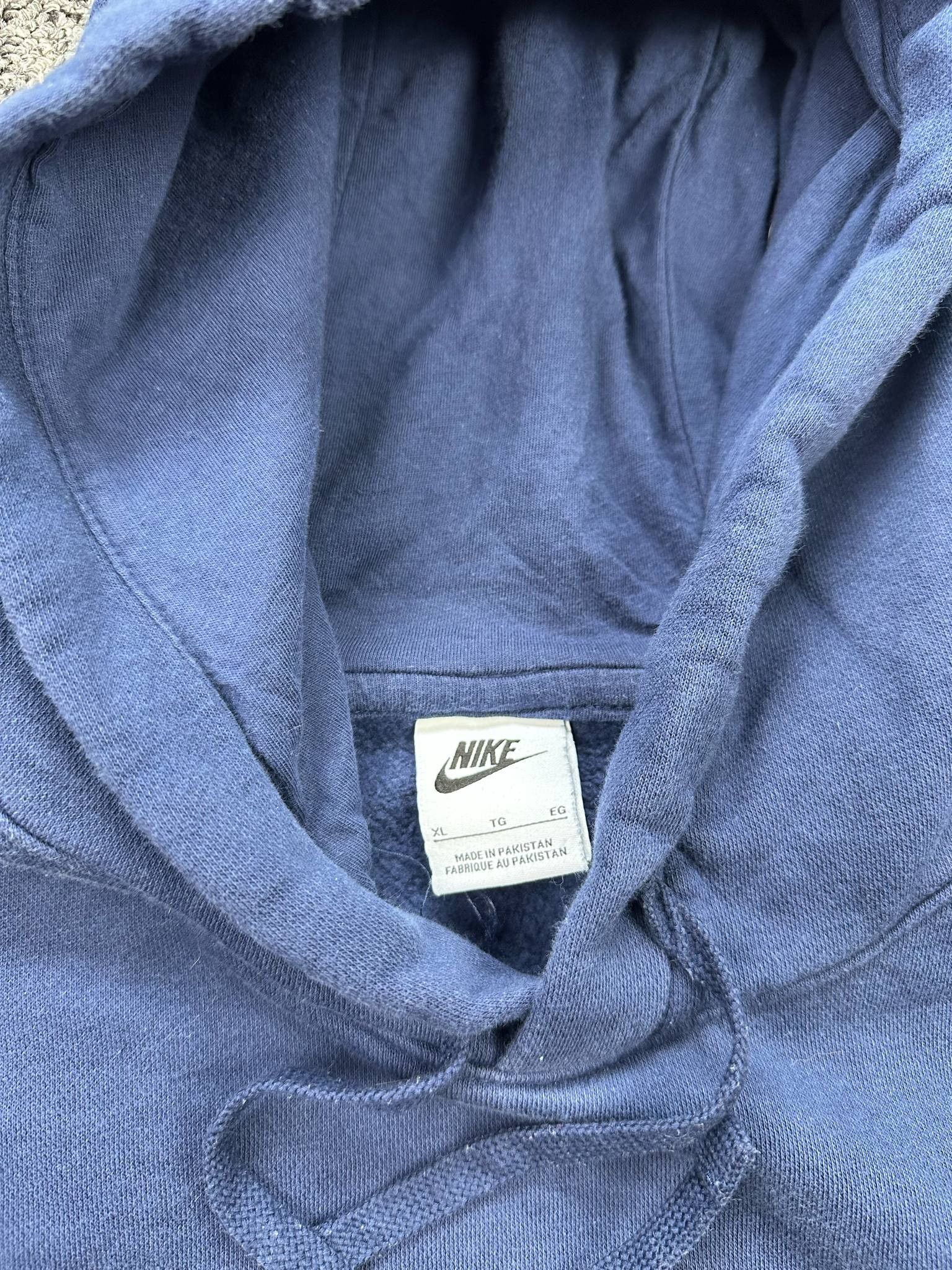 Nike × Vintage Sweatshirts Hoodie Nike Big Logo Oversize Boxy skate y2k 00s Size US XL / EU 56 / 4 - 5 Thumbnail