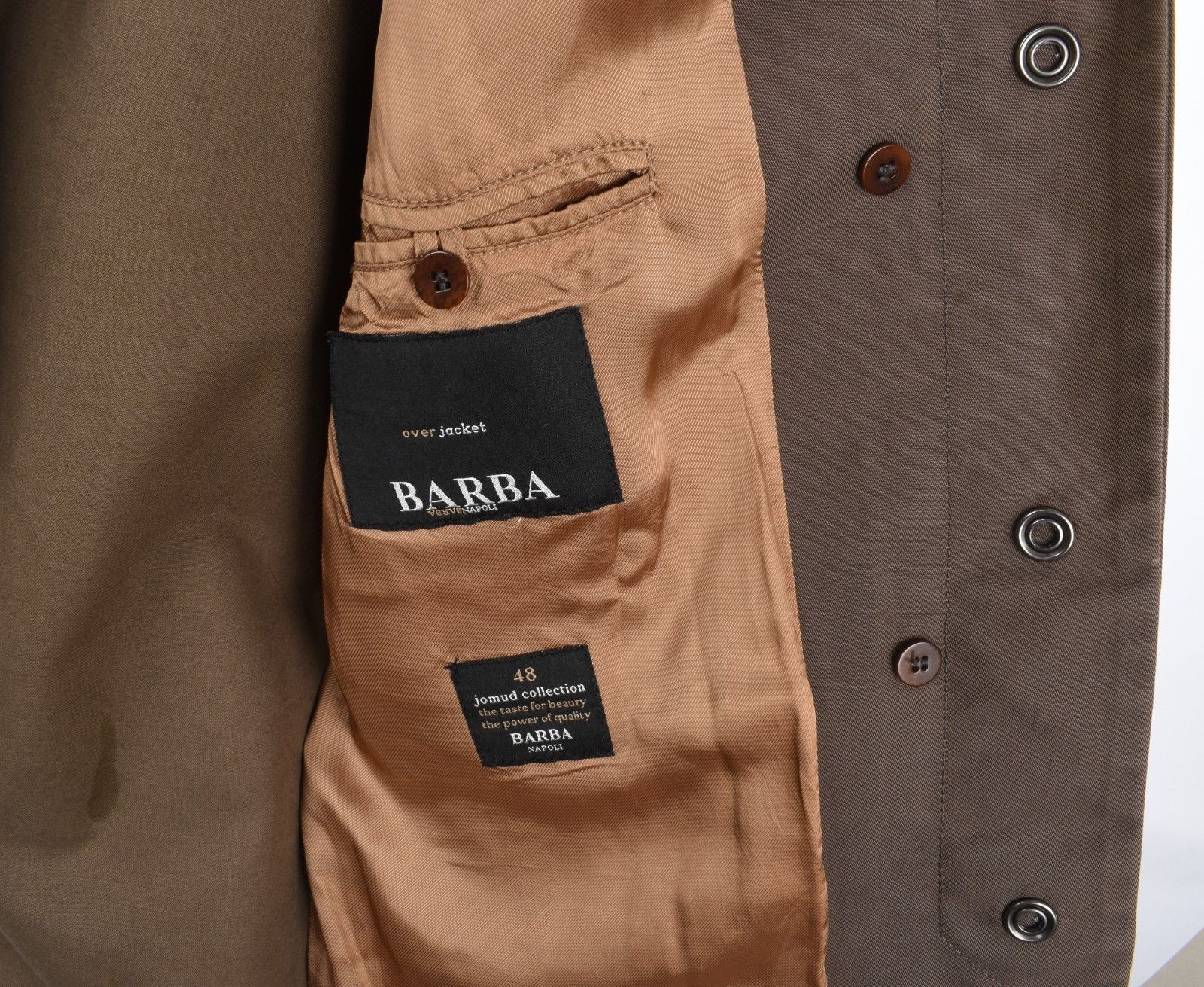 Barba Napoli Barba Napoli Men Coat Trench Size IT48-M, S2100 Size US M / EU 48-50 / 2 - 9 Thumbnail