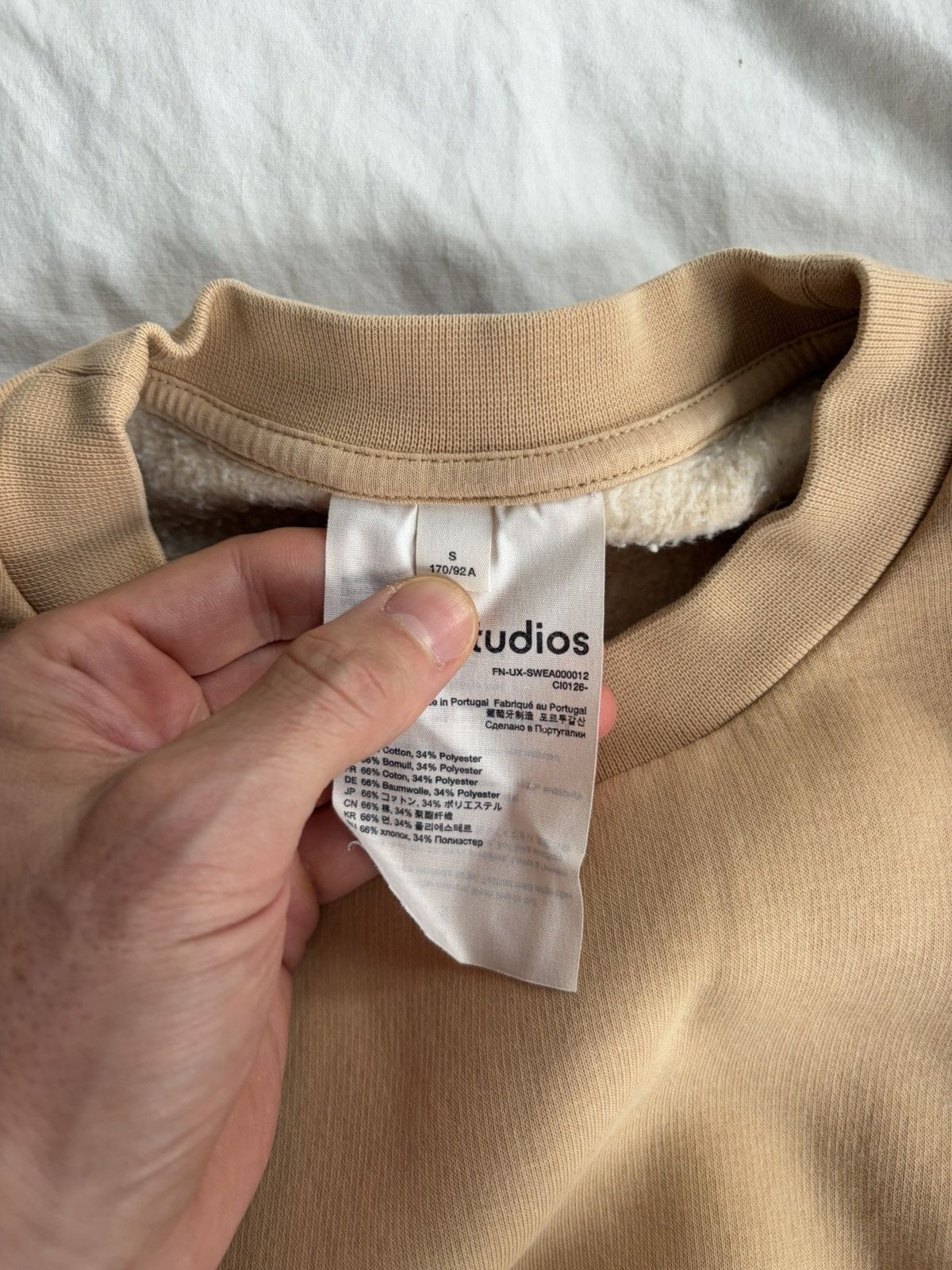 Acne Studios Acne studios fleece sweatshirt Size US S / EU 44-46 / 1 - 7 Thumbnail