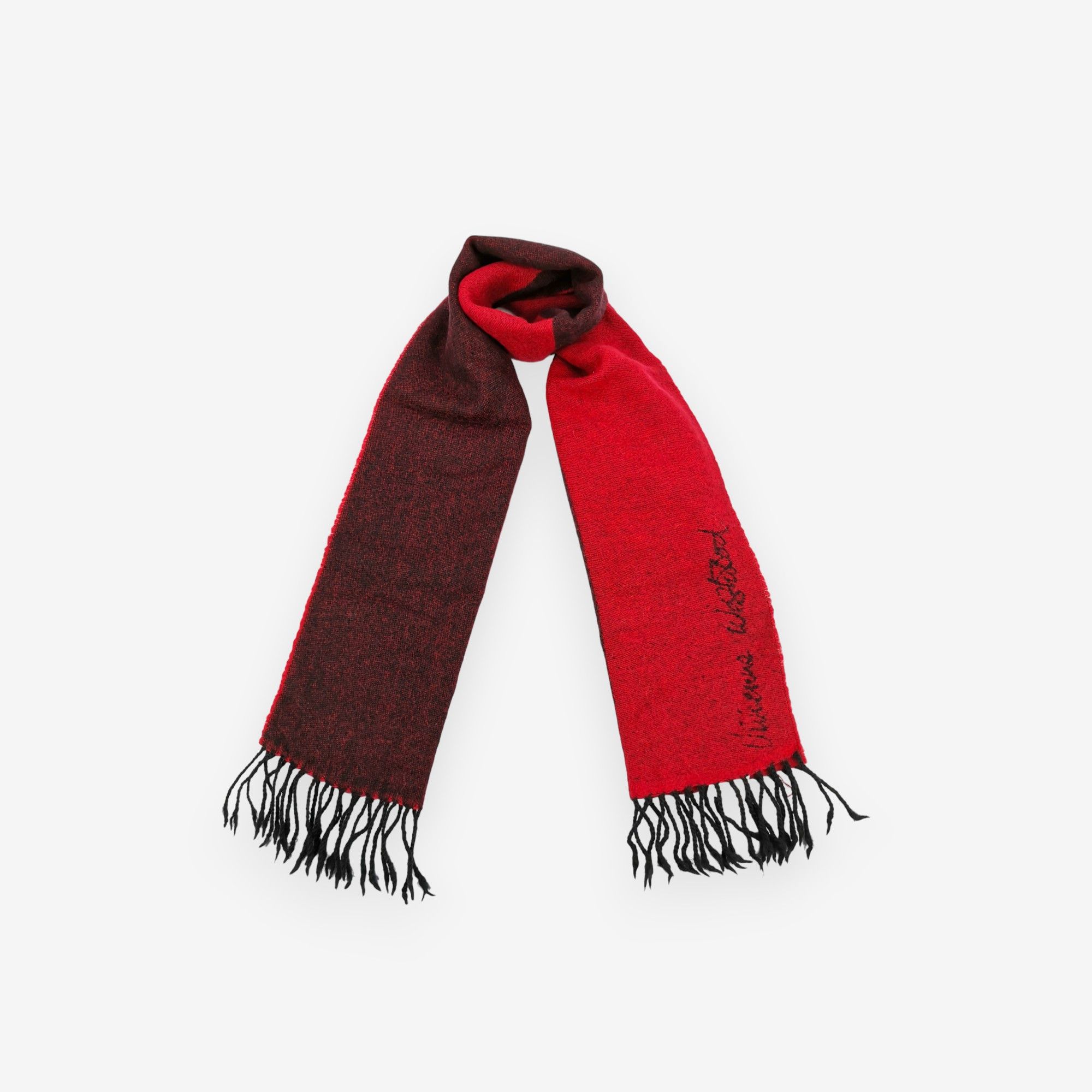 Vintage × Vivienne Westwood VINTAGE VIVIENNE WESTWOOD Scarf Orbs Wool Scarves Size ONE SIZE - 1 Thumbnail
