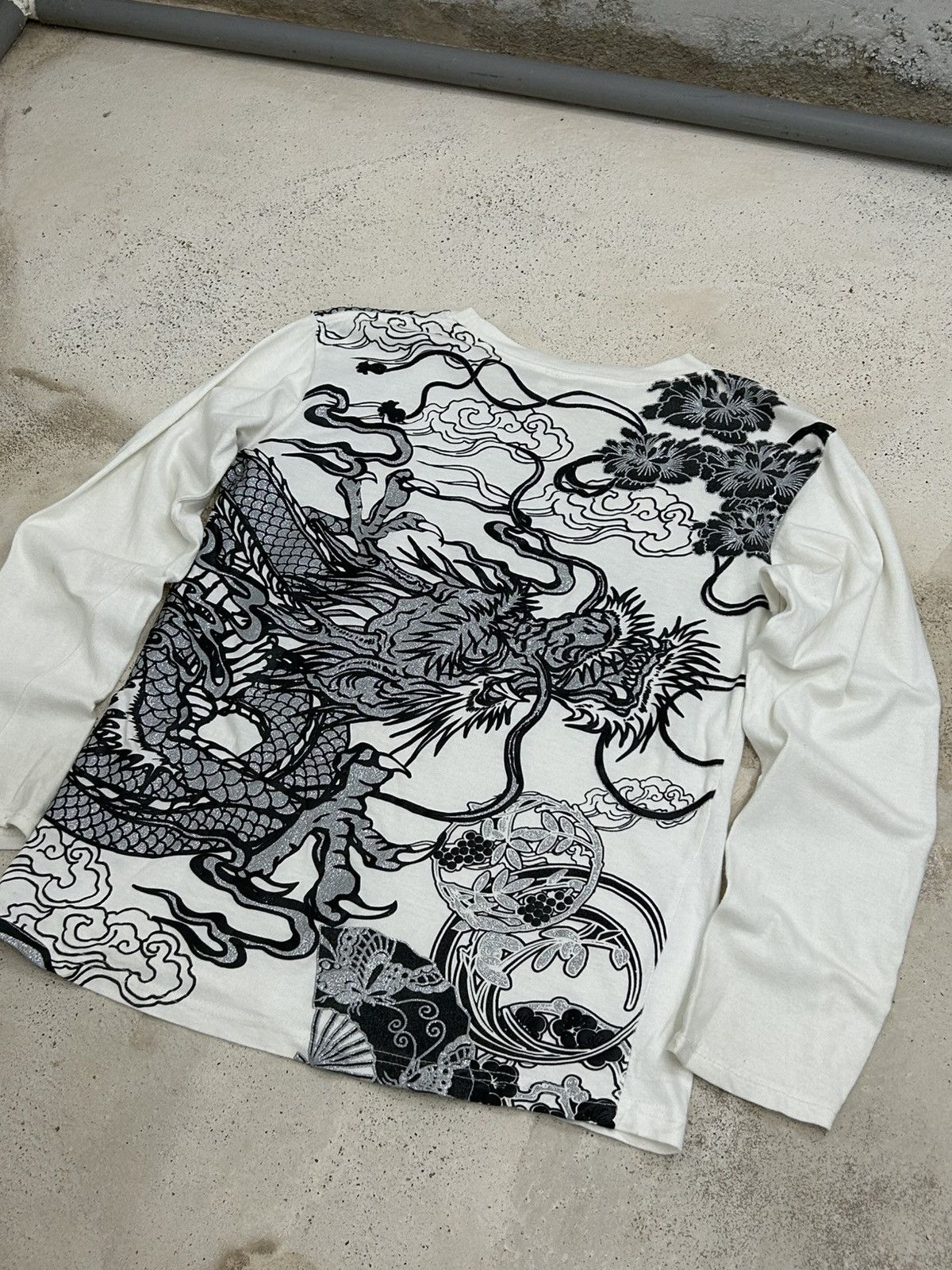 Designer × Japanese Brand Vintage Japan Sukajan Dragon Fighter Embroidery Size US S / EU 44-46 / 1 - 3 Thumbnail