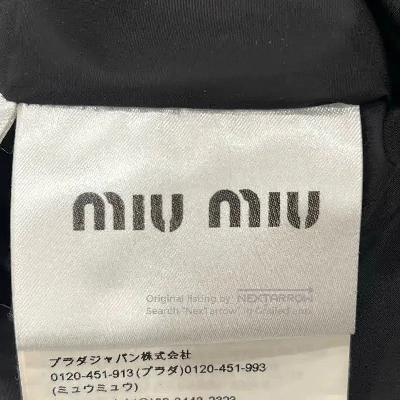 Miu Miu Miu Miu Winter Black Cotton Down Jacket . Size S / US 4 / IT 40 - 6 Thumbnail