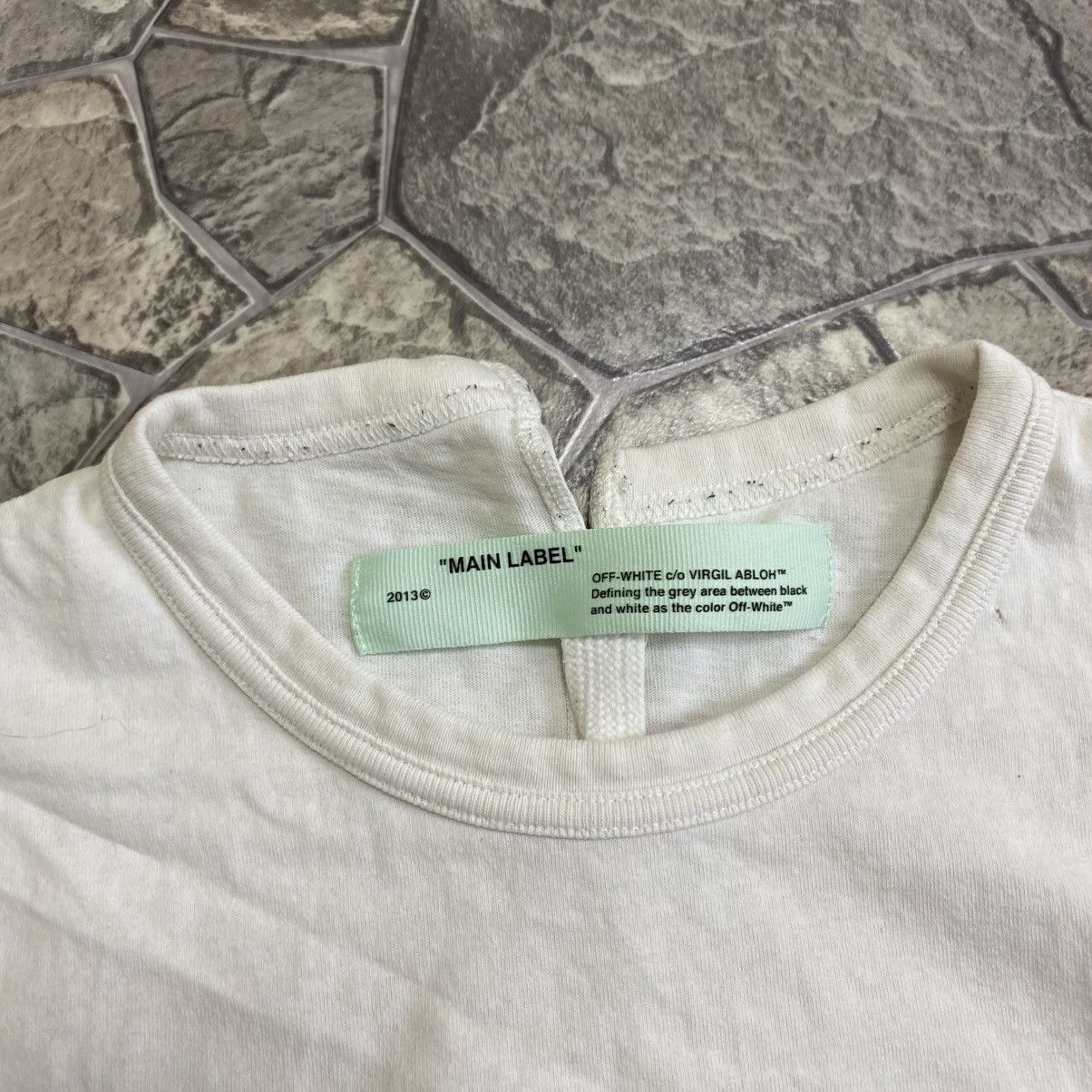 Off-White Off-White T-Shirt Big Logo Rare Size US S / EU 44-46 / 1 - 6 Thumbnail