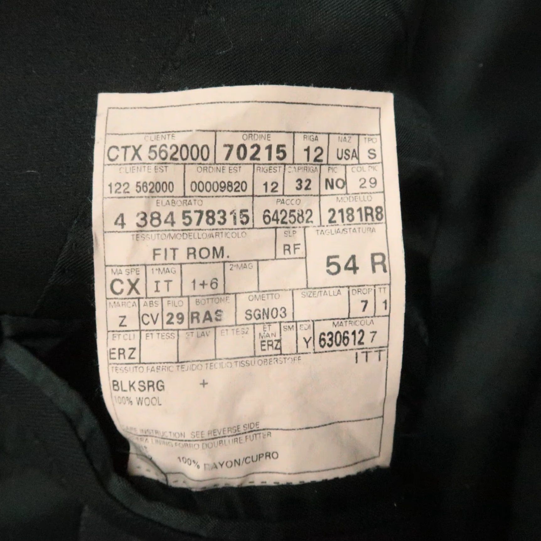 Ermenegildo Zegna Ermenegildo Zegna Blazer Mens 42R Black Wool Tuxedo Formal Suit Jacket Size 42R - 4 Thumbnail