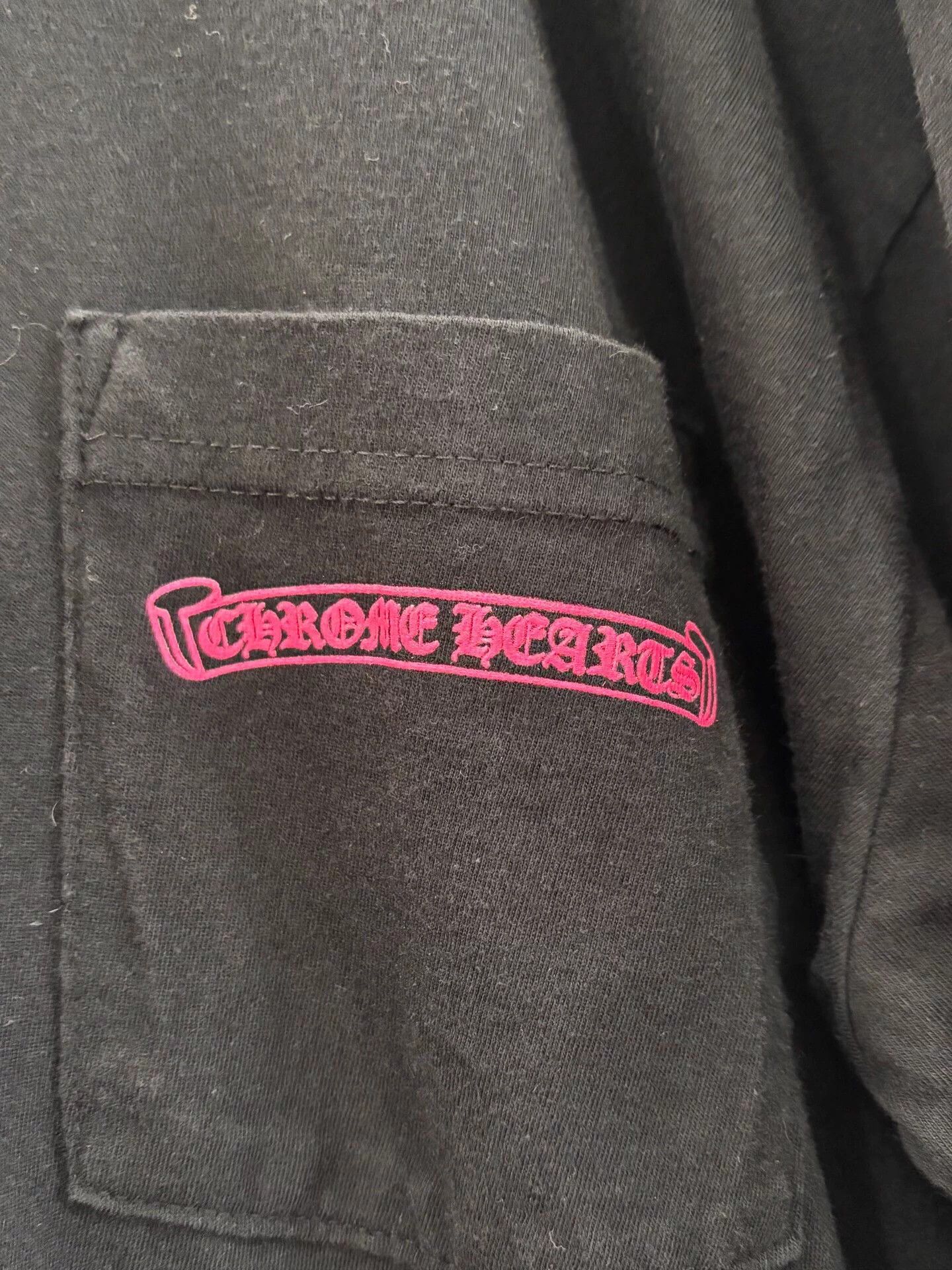 Chrome Hearts Chrome Hearts Aoyama Pink Cross Sanskrit Black L Size US L / EU 52-54 / 3 - 4 Thumbnail