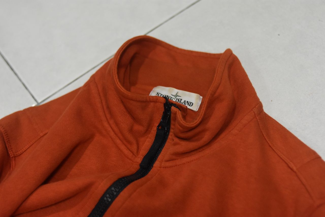 Stone Island Stone Island Full Zip Up Orange Fleece Size US M / EU 48-50 / 2 - 4 Thumbnail