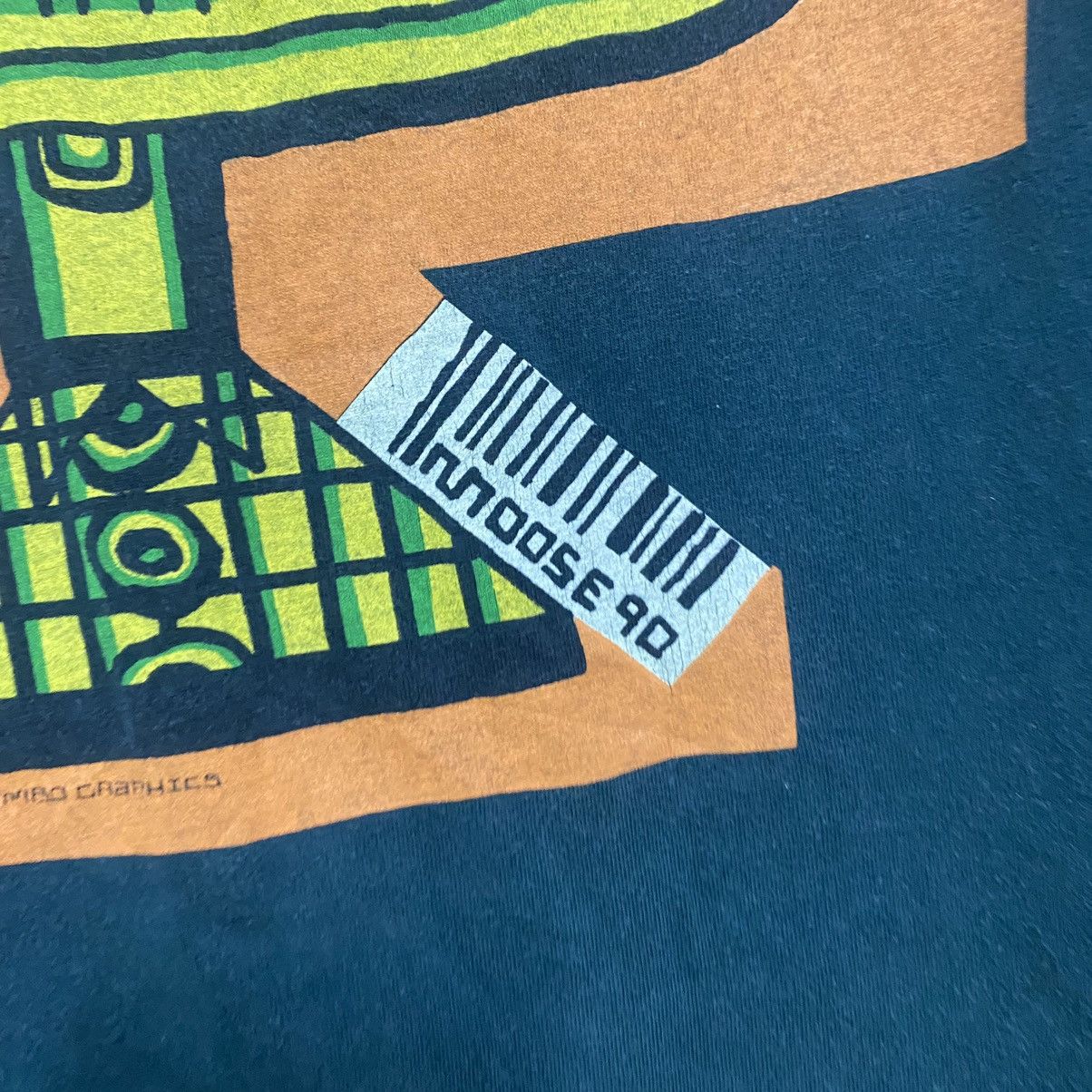 Vintage ©️1990 Vintage Mambo Graphics Moose 90 Shirt Longsleeve Size US L / EU 52-54 / 3 - 12 Thumbnail