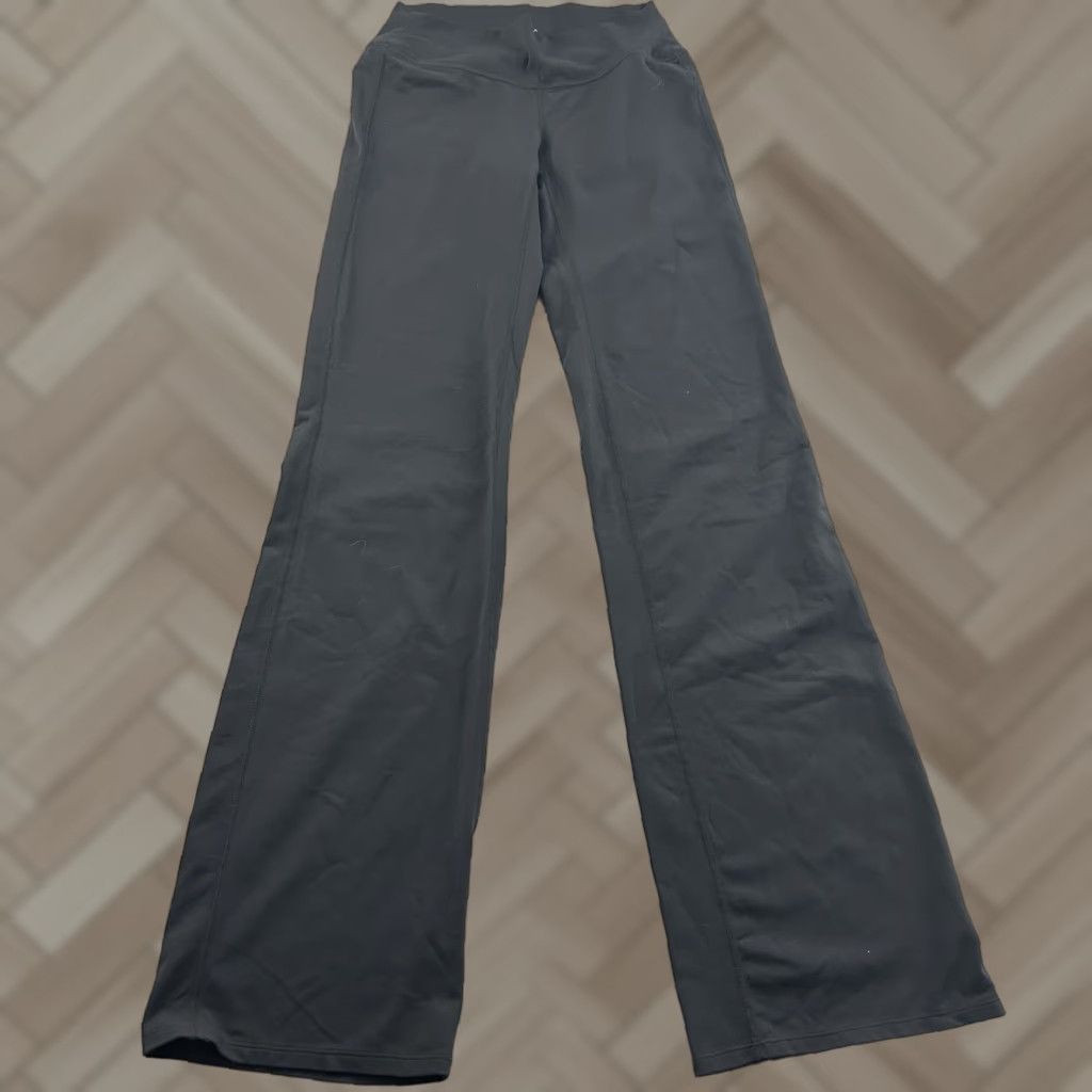Athleta Athleta Fusion Pants Yoga Flare Leg Wide-Leg Tall Gray XS Women's Pants Flap Casual Activewear Size 26" / US 2 / IT 38 - 1 Thumbnail