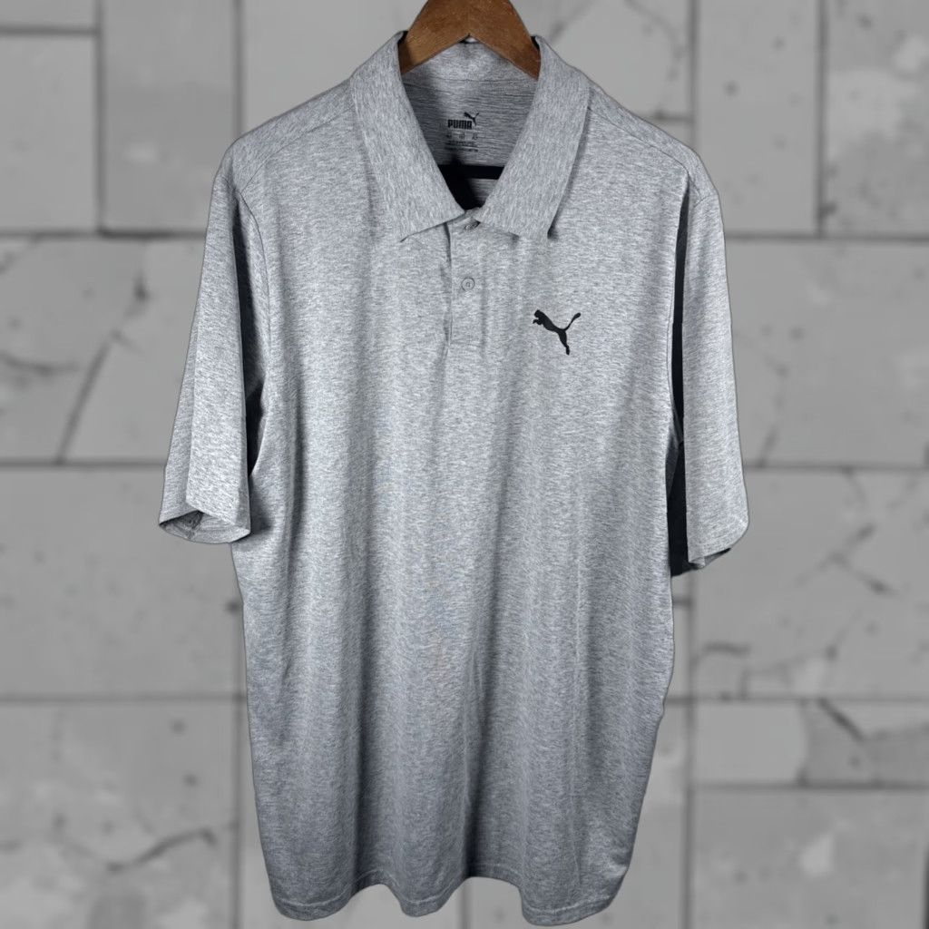 Puma Puma Polo Shirt Mens XLT Regular Gray Polo Shirt Mens XLT Gray Puma Polo Shirt Mens XLT Regular Gray Size US XL / EU 56 / 4 - 1 Thumbnail