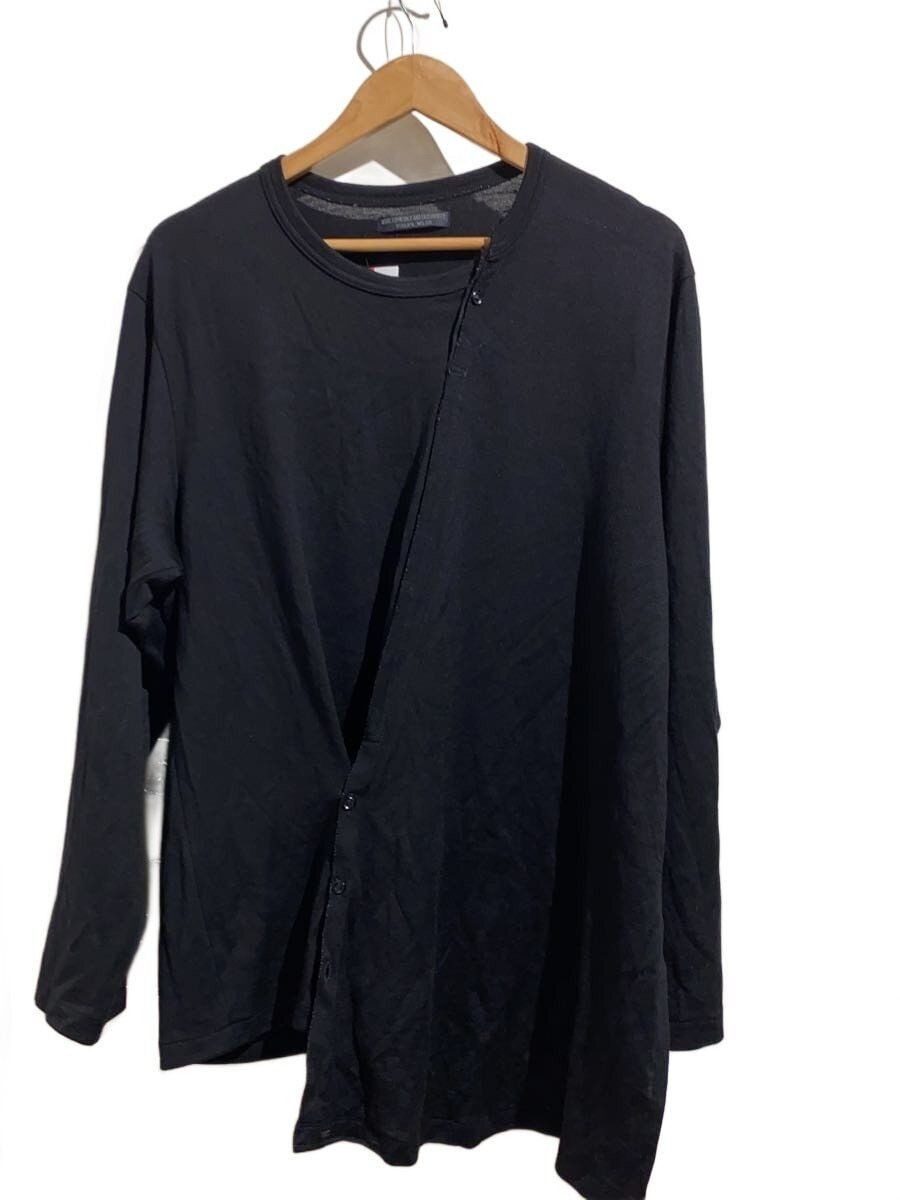Yohji Yamamoto Asymmetrical Reconstructed Wool Long Sleeve Tee Size US L / EU 52-54 / 3 - 1 Thumbnail