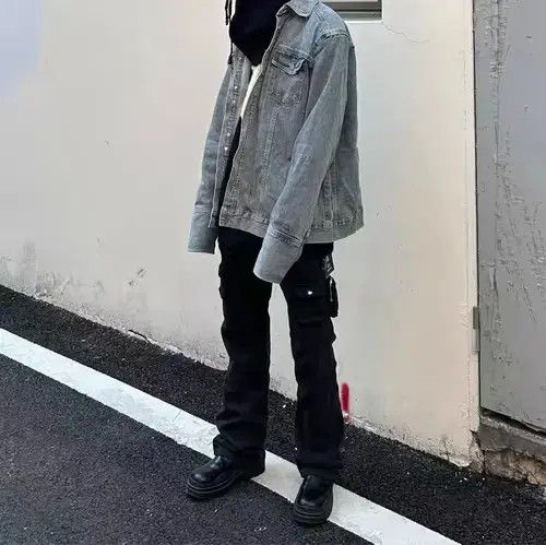 Japanese Brand × Jean High street wide-leg cargo pants with multiple pockets Size US 32 / EU 48 - 1 Thumbnail