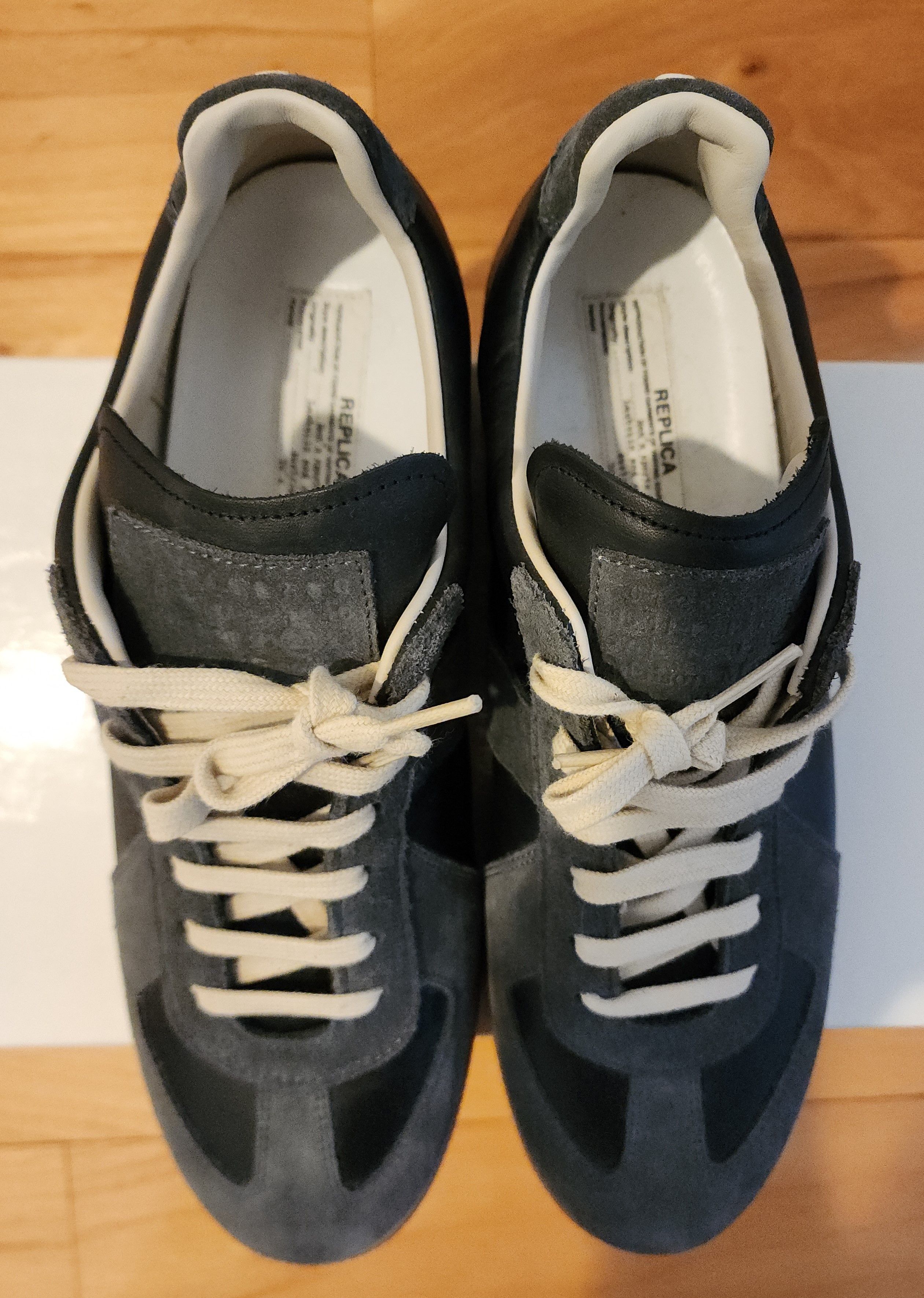 Pre-owned Maison Margiela Gat Replica Black 11 / 44 Shoes