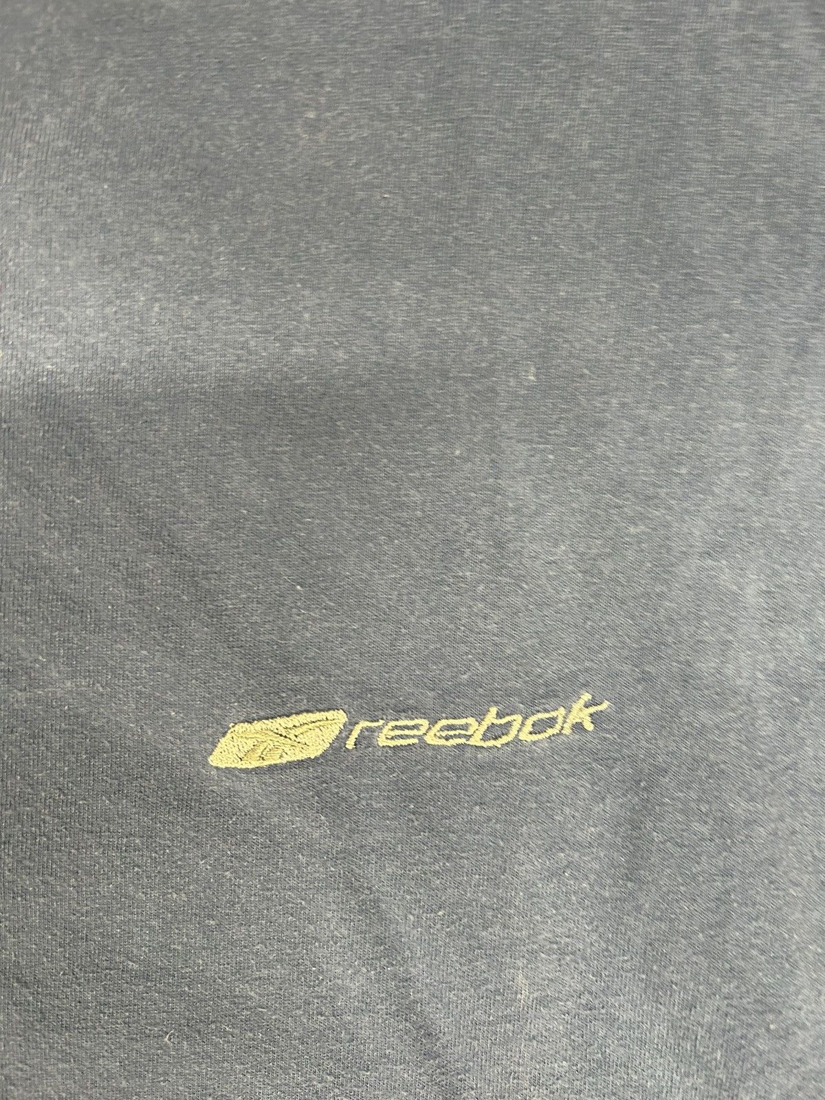 Reebok × Vintage Crazy Vintage Y2K Essential Blue Reebok Logo Tee Shirt Size US L / EU 52-54 / 3 - 2 Thumbnail