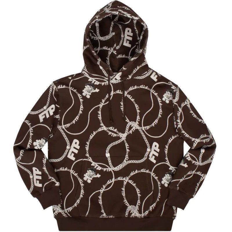FTP Diamond chain pullover (brown)