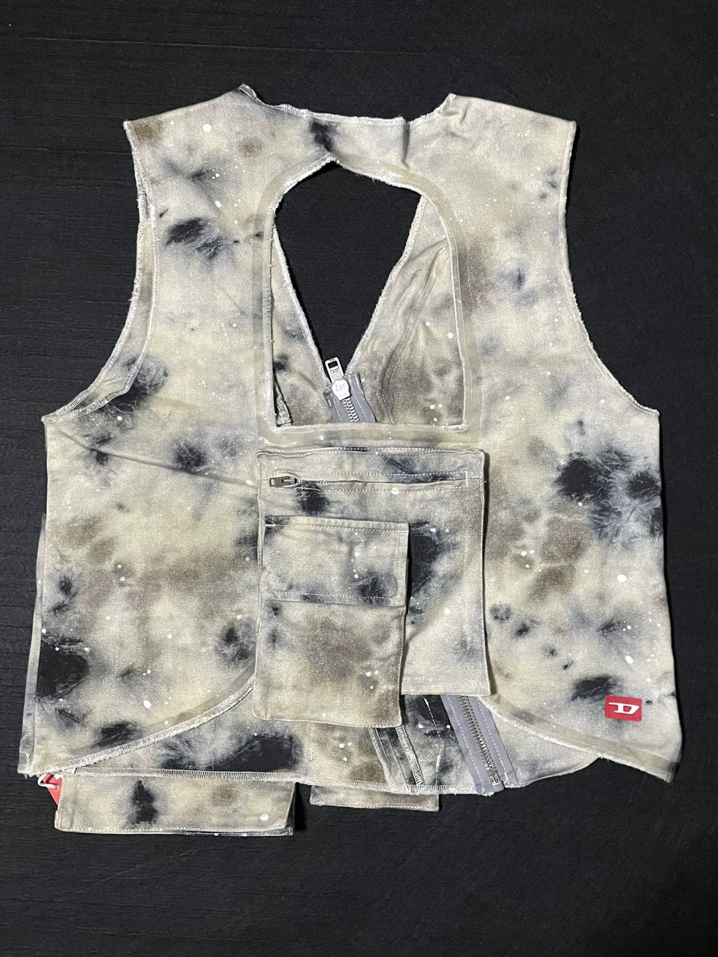 Diesel ACW x DIESEL gunpowder tie-dye vest L Size US L / EU 52-54 / 3 - 4 Thumbnail