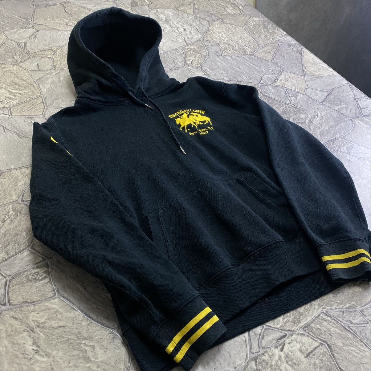 Polo Ralph Lauren Vintage Polo by Ralph Lauren Hoodie #3 Y2K Big Pony Size US L / EU 52-54 / 3 - 3 Thumbnail