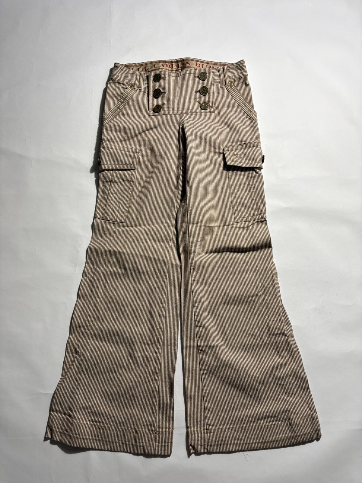 Burberry BURBERRY BLUE LABEL WIDE LEG CARGO JEANS Size 29" - 1 Thumbnail