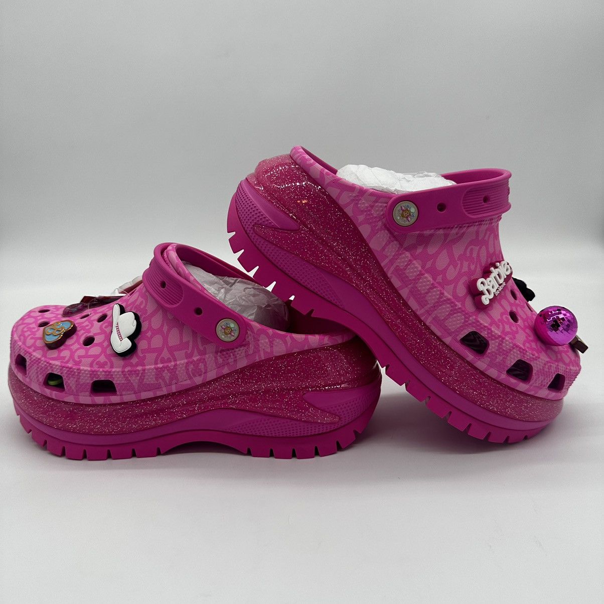 Crocs Crocs Barbie The Movie Mega Crush Clog Pink - Size 9W/7M | Grailed