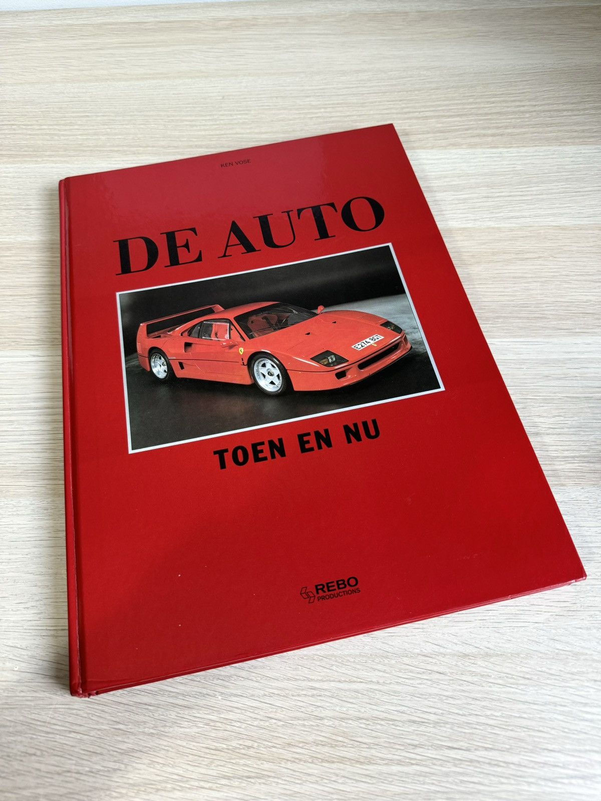 Vintage Rare The Car Then And Now 1990 Rebo Productions Book Size ONE SIZE - 1 Thumbnail