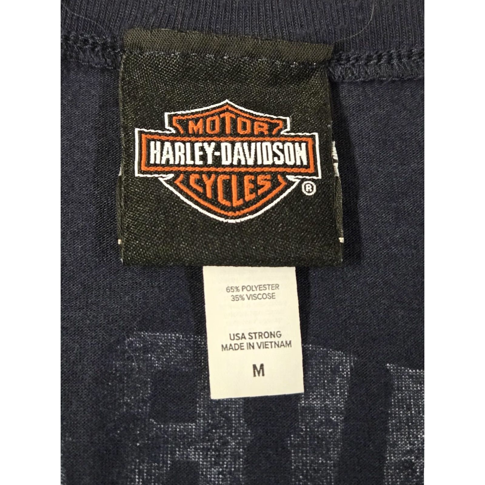 Harley Davidson VINTAGE Harley-Davidson Shirt Womens Medium Black Hill City Sturgis Rally 81st Anniversary Size M / US 6-8 / IT 42-44 - 3 Thumbnail