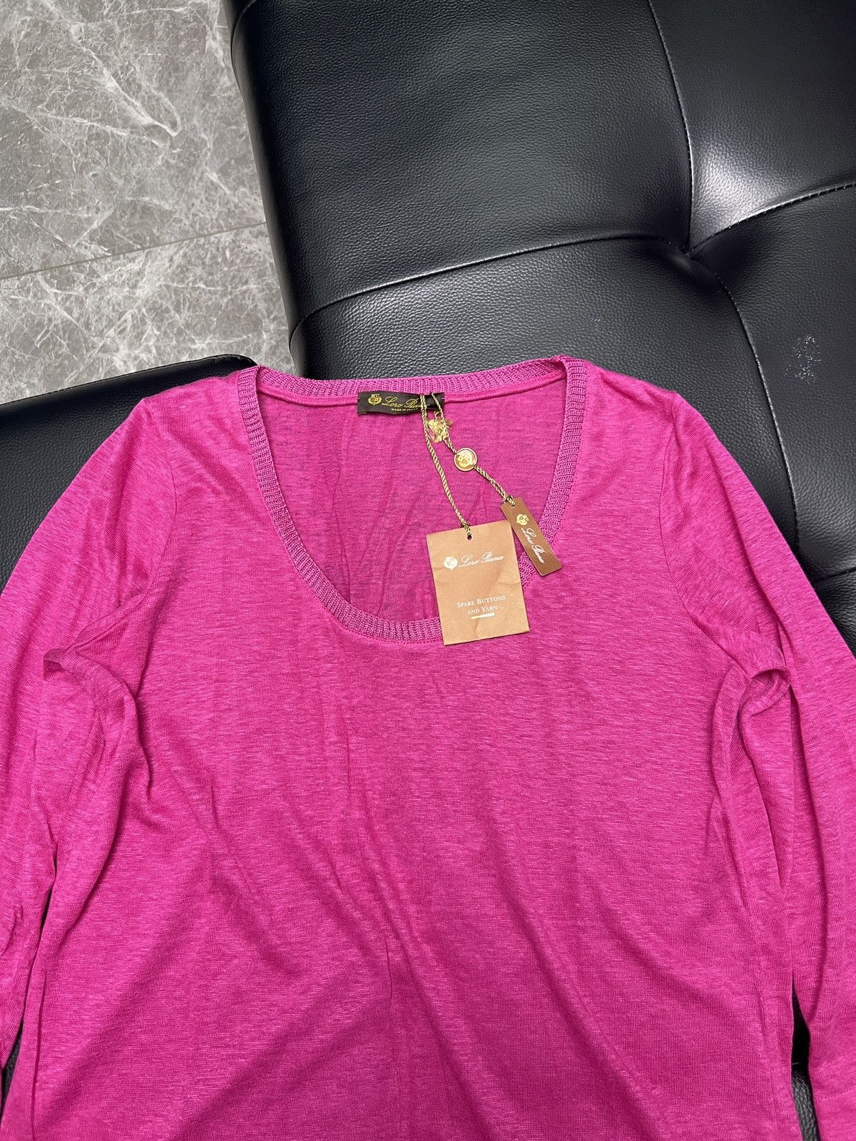 Loro Piana Loro Piana Long Sleeve Top Size S / US 4 / IT 40 - 4 Thumbnail