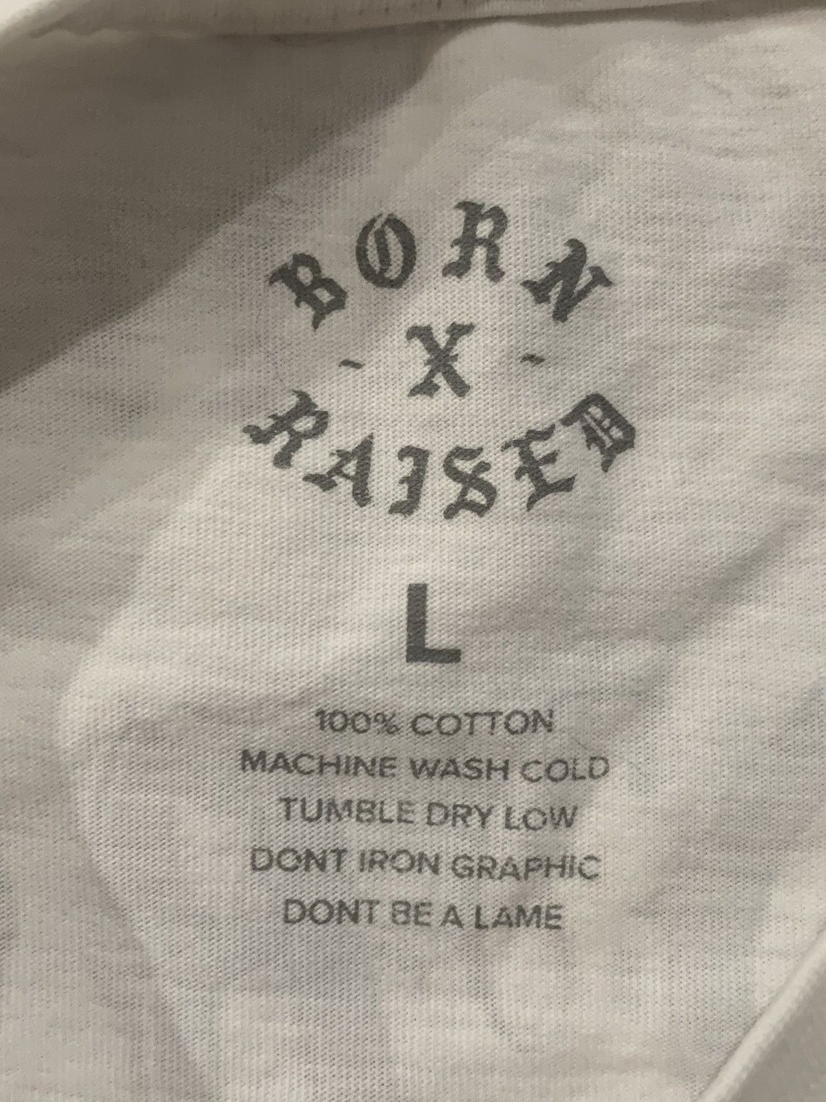 Born X Raised Born X Raised + Mister Cartoon "SPANTO LIVES" Size L Size US L / EU 52-54 / 3 - 3 Thumbnail
