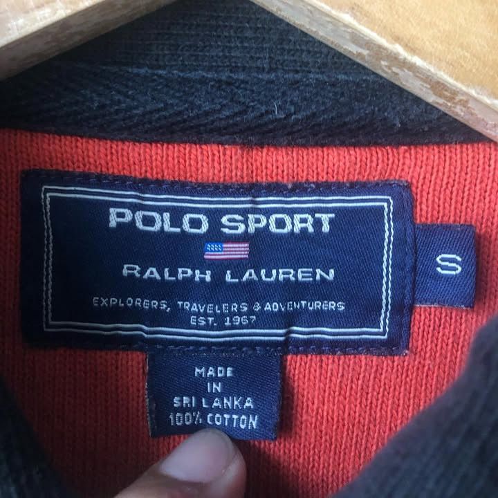 Polo Ralph Lauren × Vintage Vintage Polo Sport Ralph Lauren Size US S / EU 44-46 / 1 - 8 Thumbnail