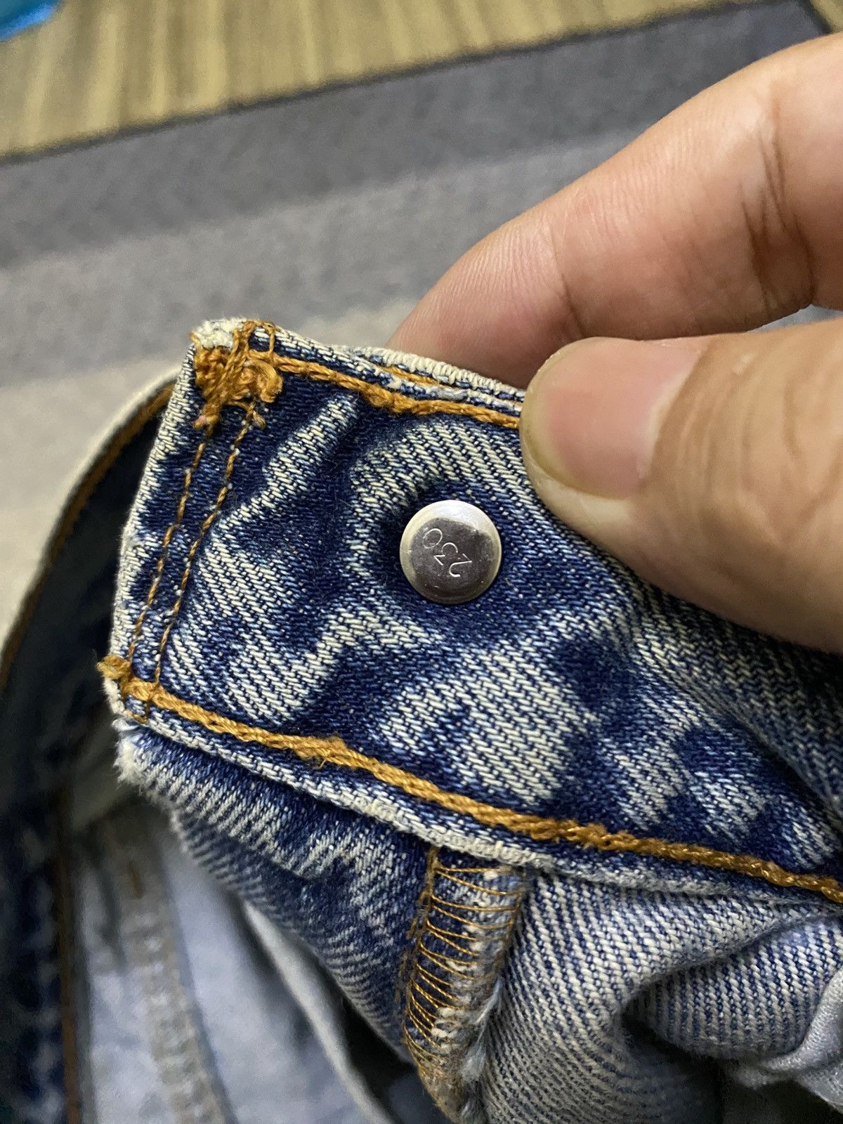 Custommade × Levi's Made & Crafted × Levi's Vintage Clothing Vintage Levis 560 RAW SEAM SKIRT CUSTOM Size 28" / US 6 / IT 42 - 7 Thumbnail
