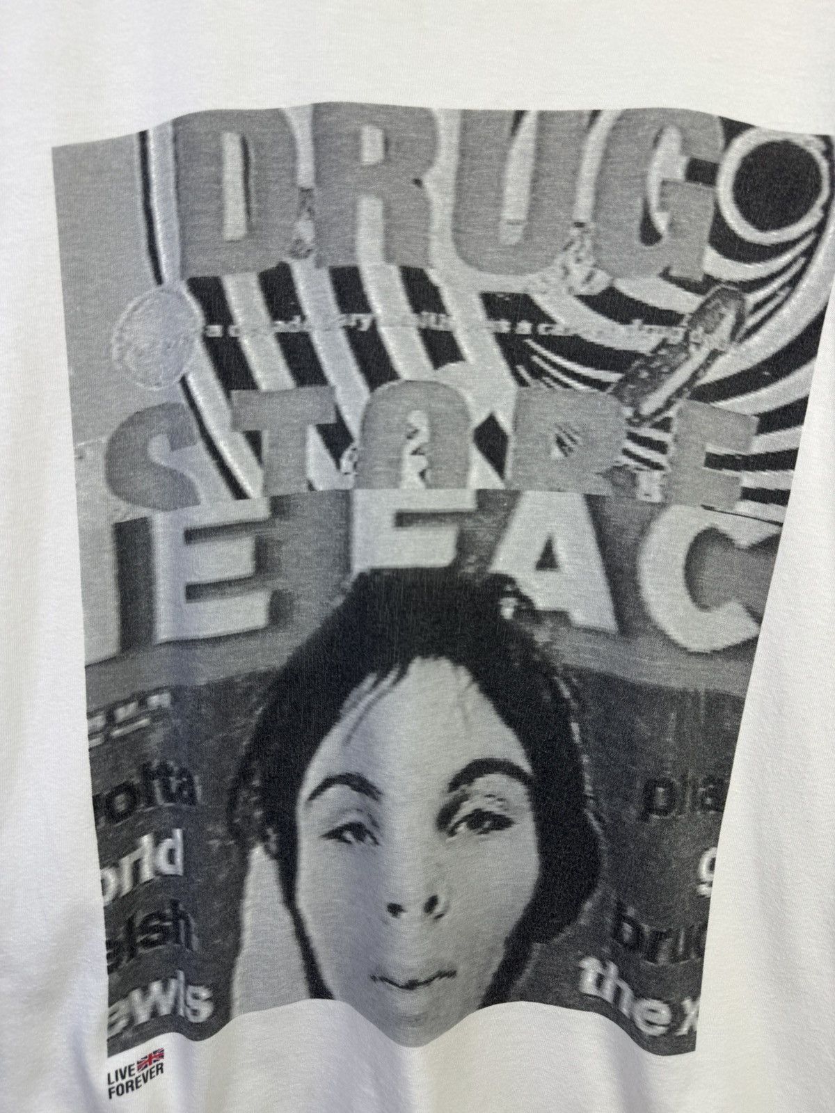 Takeo Kikuchi Vintage TAKEO KIKUCHI “ Drug Stare Man “ T SHIRT Size US L / EU 52-54 / 3 - 4 Thumbnail