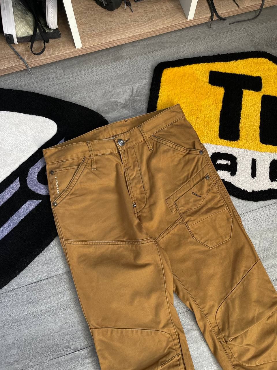 G-Star × Streetwear × Vintage Vintage G Star Raw Cargo Carpenter Elwood Pants Size US 31 - 7 Thumbnail