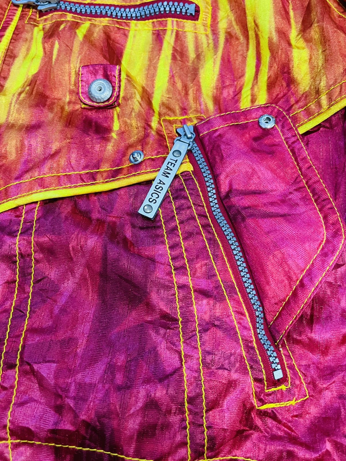 Asics × Japanese Brand × Vintage Vintage Retro Asics Ski Jacket Size US XXL / EU 58 / 5 - 5 Thumbnail