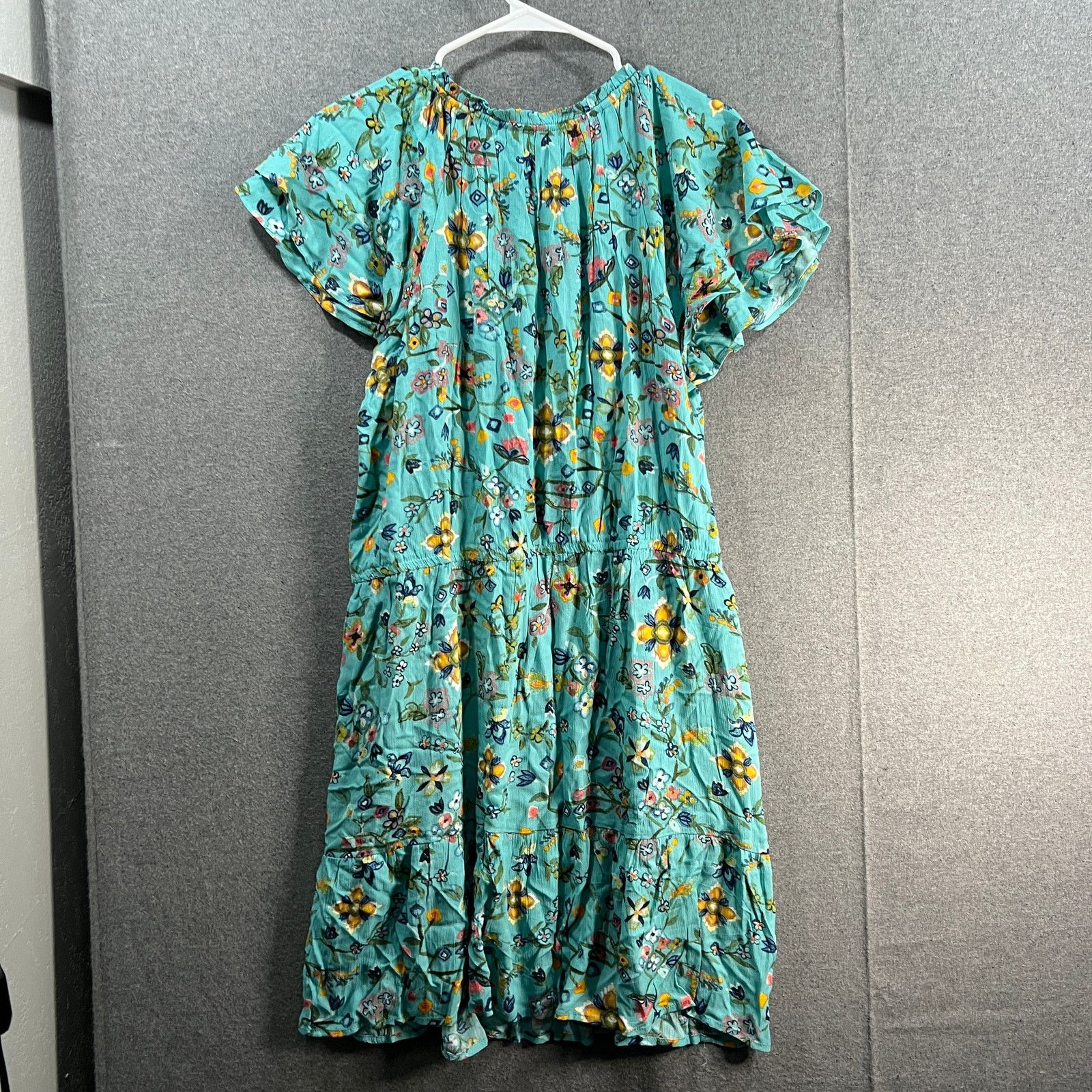 Other Canyon Retreat Petite Flutter Sleeve Dress Size XL / US 12-14 / IT 48-50 - 2 Thumbnail