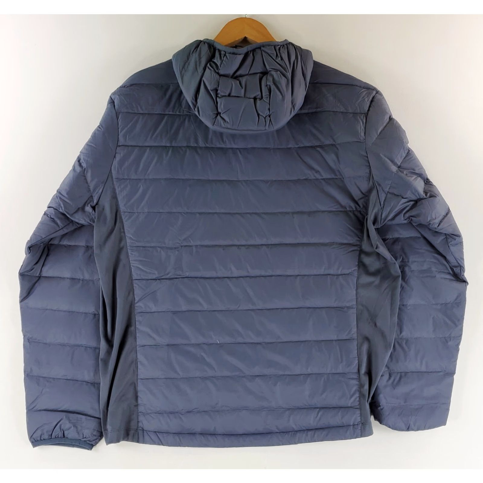 Eddie Bauer Eddie Bauer Hooded Down 550 Puffer Jacket Coat Blue Gray Mens XL Size US XL / EU 56 / 4 - 4 Thumbnail