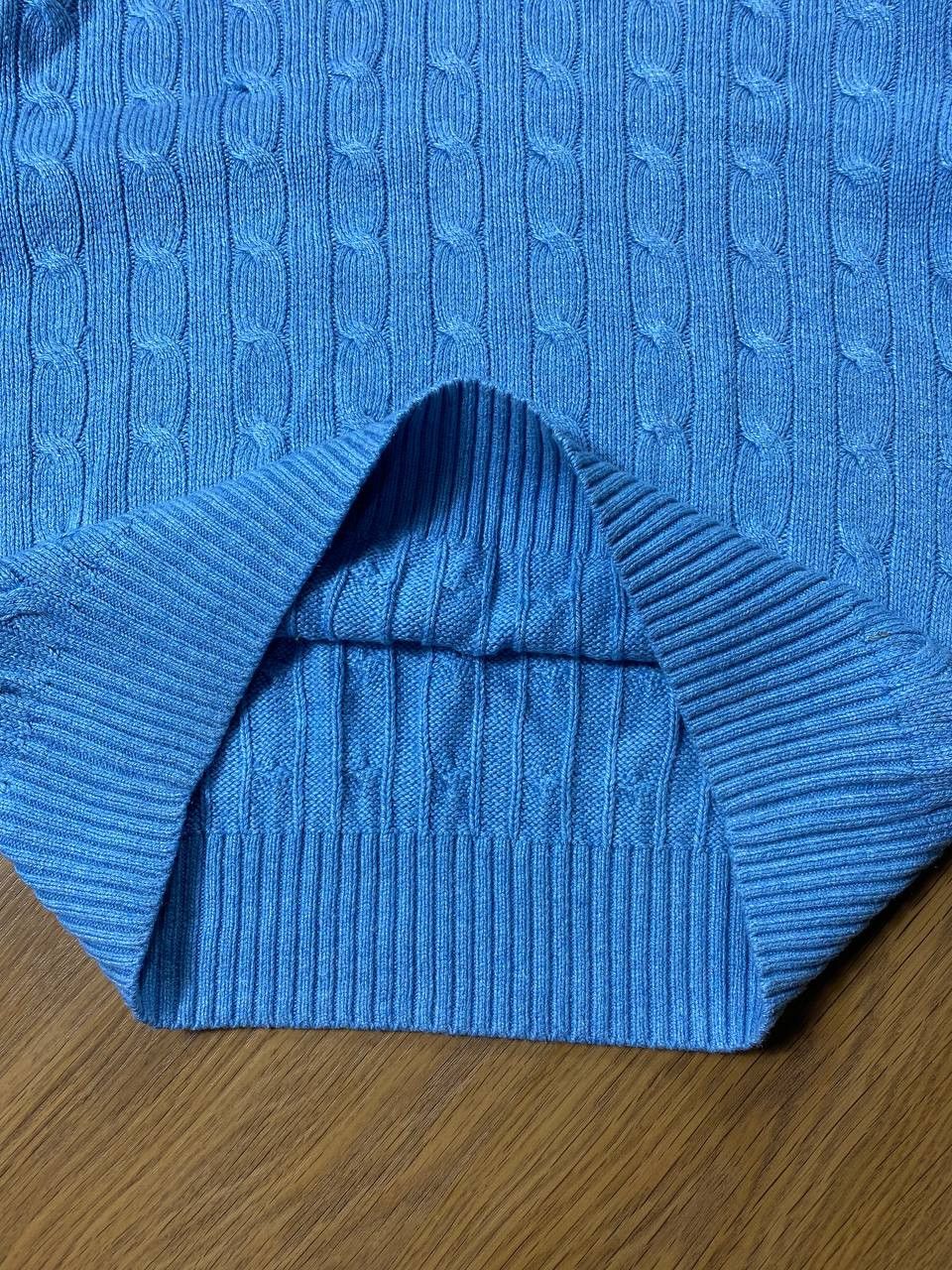 Polo Ralph Lauren POLO RALPH LAUREN Shawl Neck Cotton Sweater Size US M / EU 48-50 / 2 - 12 Thumbnail