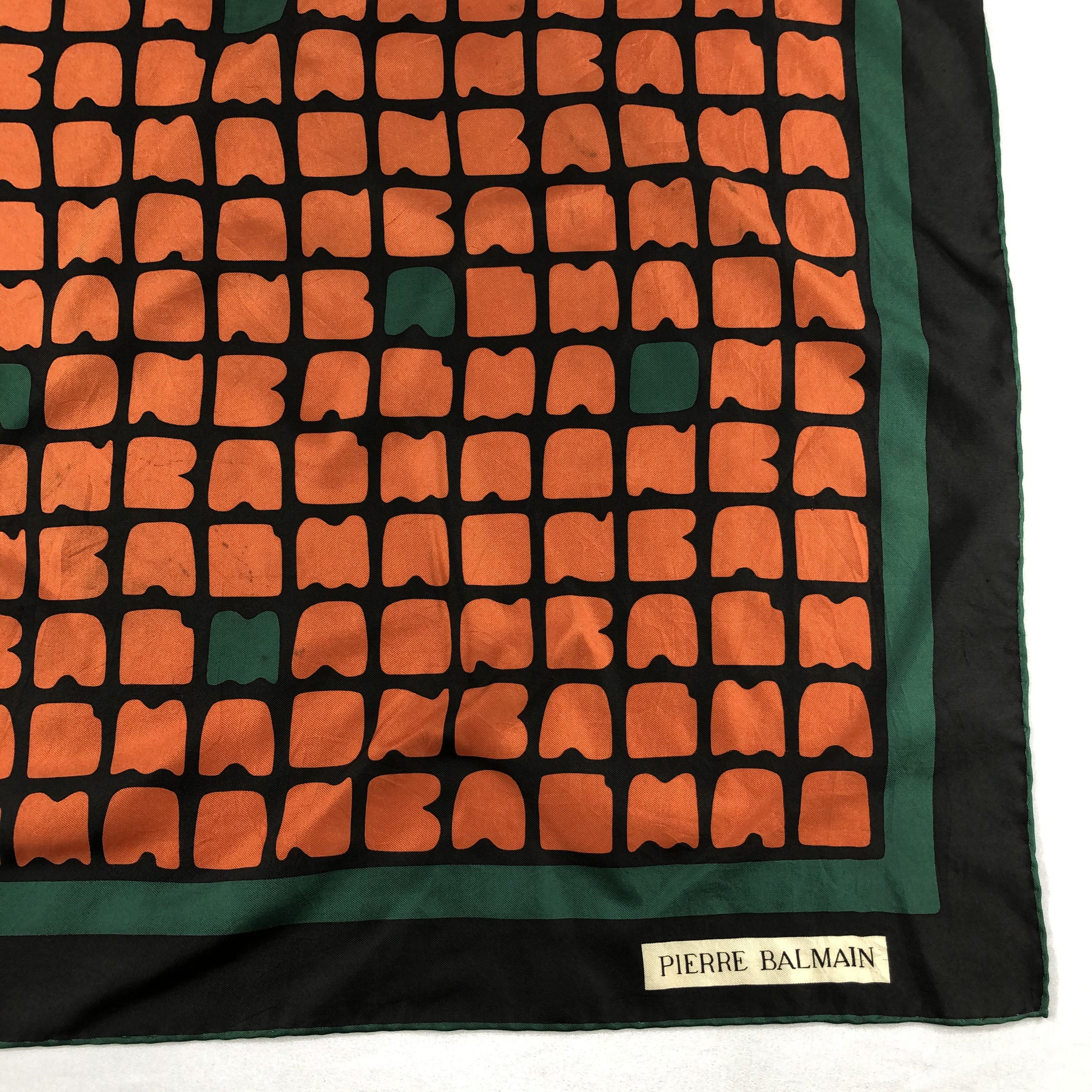 Pierre Balmain Vintage Pierre Balmain Silk Scarf Size ONE SIZE - 4 Thumbnail