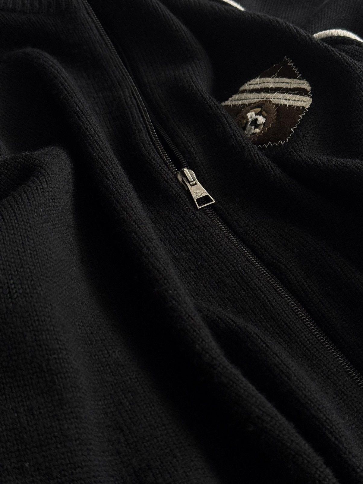 Neil Barrett Neil Barrett Wool Knit Zip Jumper Size US M / EU 48-50 / 2 - 3 Thumbnail