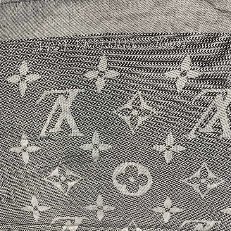 Louis Vuitton Louis Vuitton Grey presbyopic full print scarf Size ONE SIZE - 7 Thumbnail