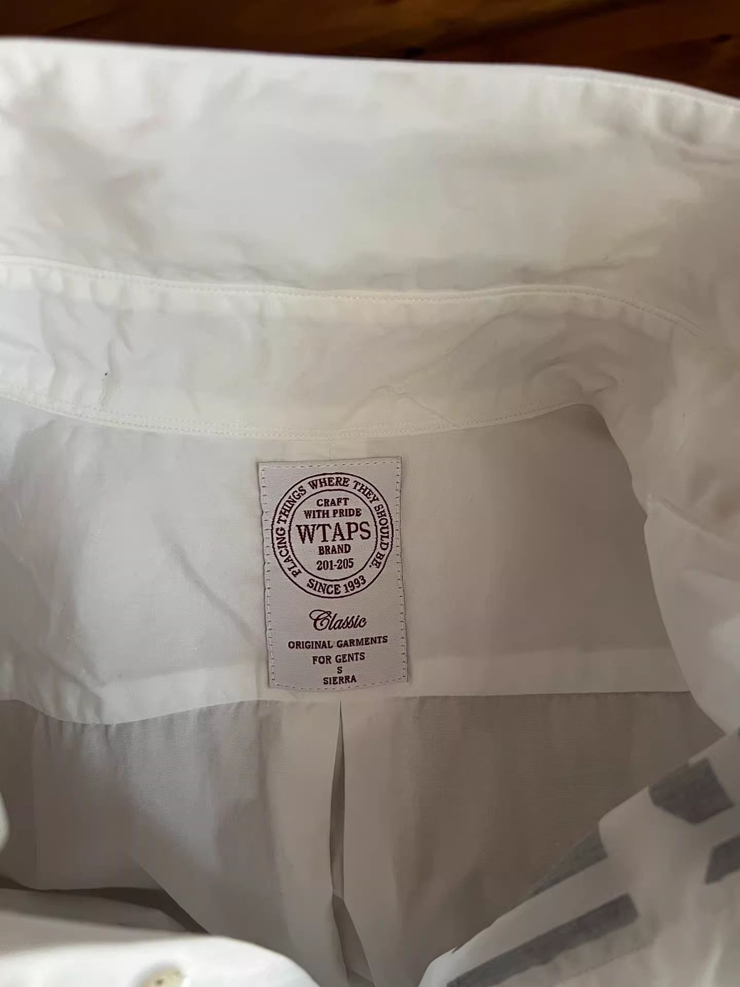 Wtaps WTAPS 15AW White Letter Shirt Size US S / EU 44-46 / 1 - 8 Thumbnail