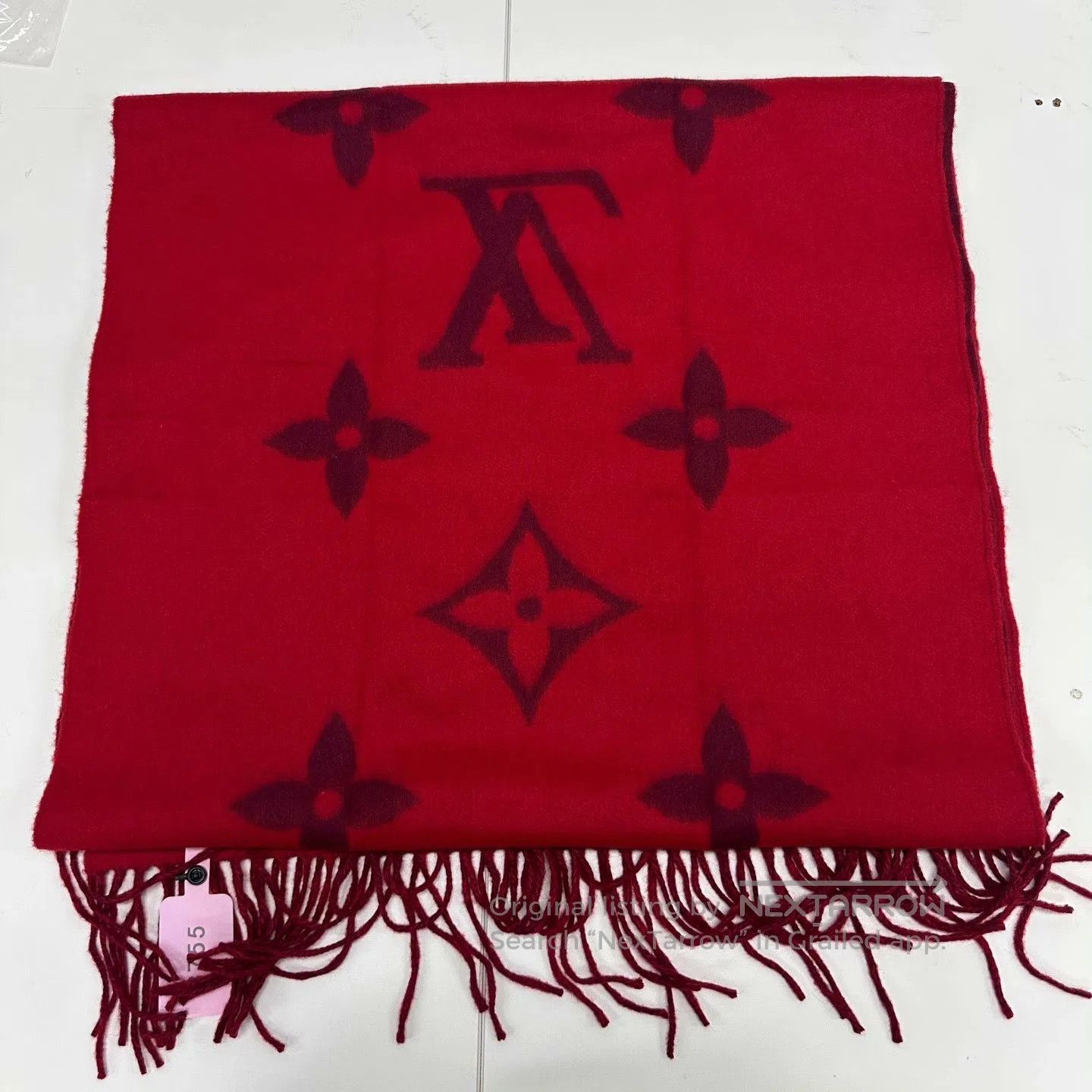 Louis Vuitton LV Double-Sided Cashmere Scarf. Size ONE SIZE - 2 Thumbnail