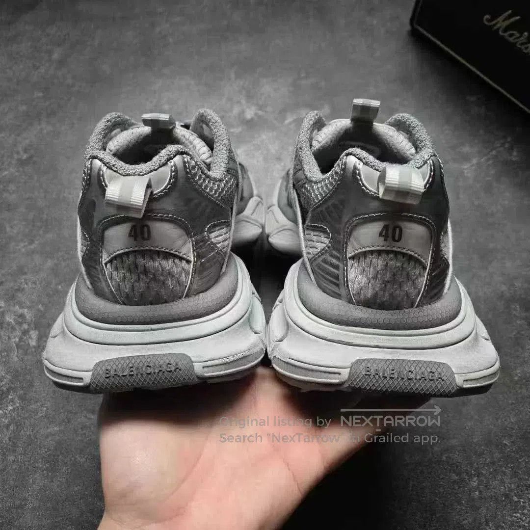 Balenciaga balenciaga 3xl gray sneaker with metal buckle. Size US 9 / EU 42 - 3 Thumbnail