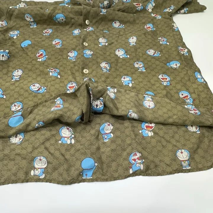 Gucci Gucci Doraemon Printed Short Sleeve Shirt-2507 Size US M / EU 48-50 / 2 - 7 Thumbnail