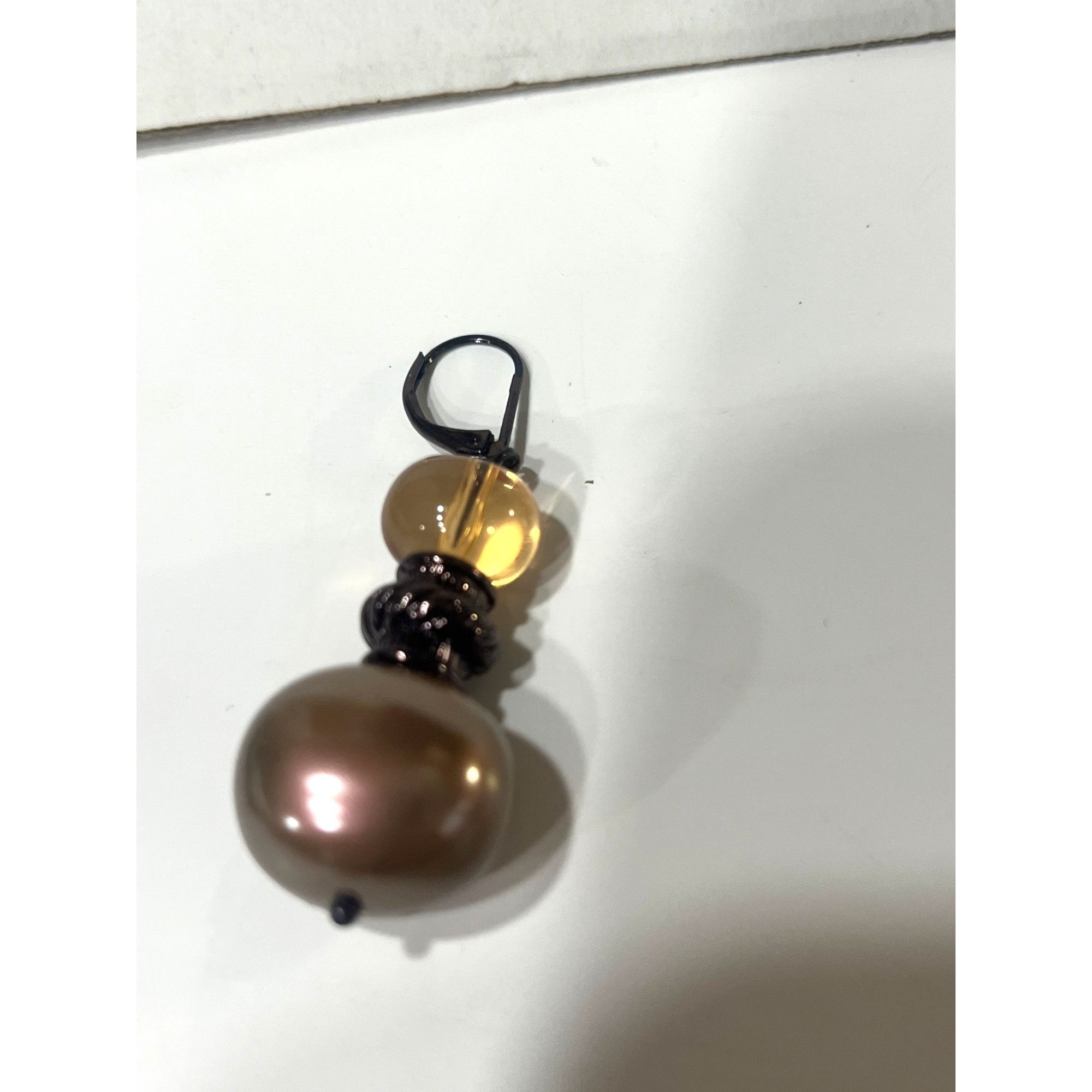Jones New York Jones New York Dangle Earrings With Faux Pearl & Glass Beads Size ONE SIZE - 6 Thumbnail